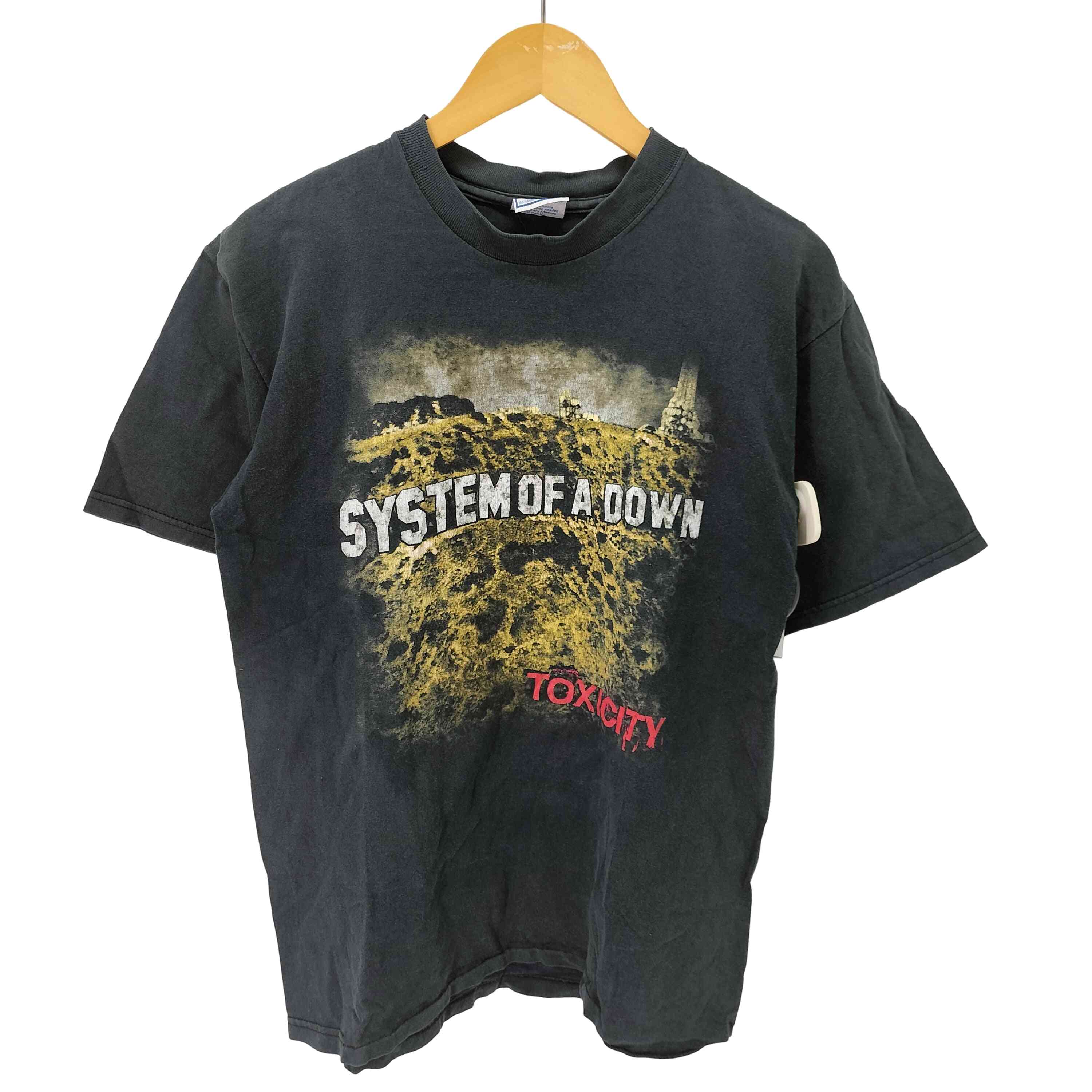 【中古】オール運動競技 ALL sport USA製 SYSTEM OF A DOWN ダンス楽隊プルオーバー メンズ JPN：M