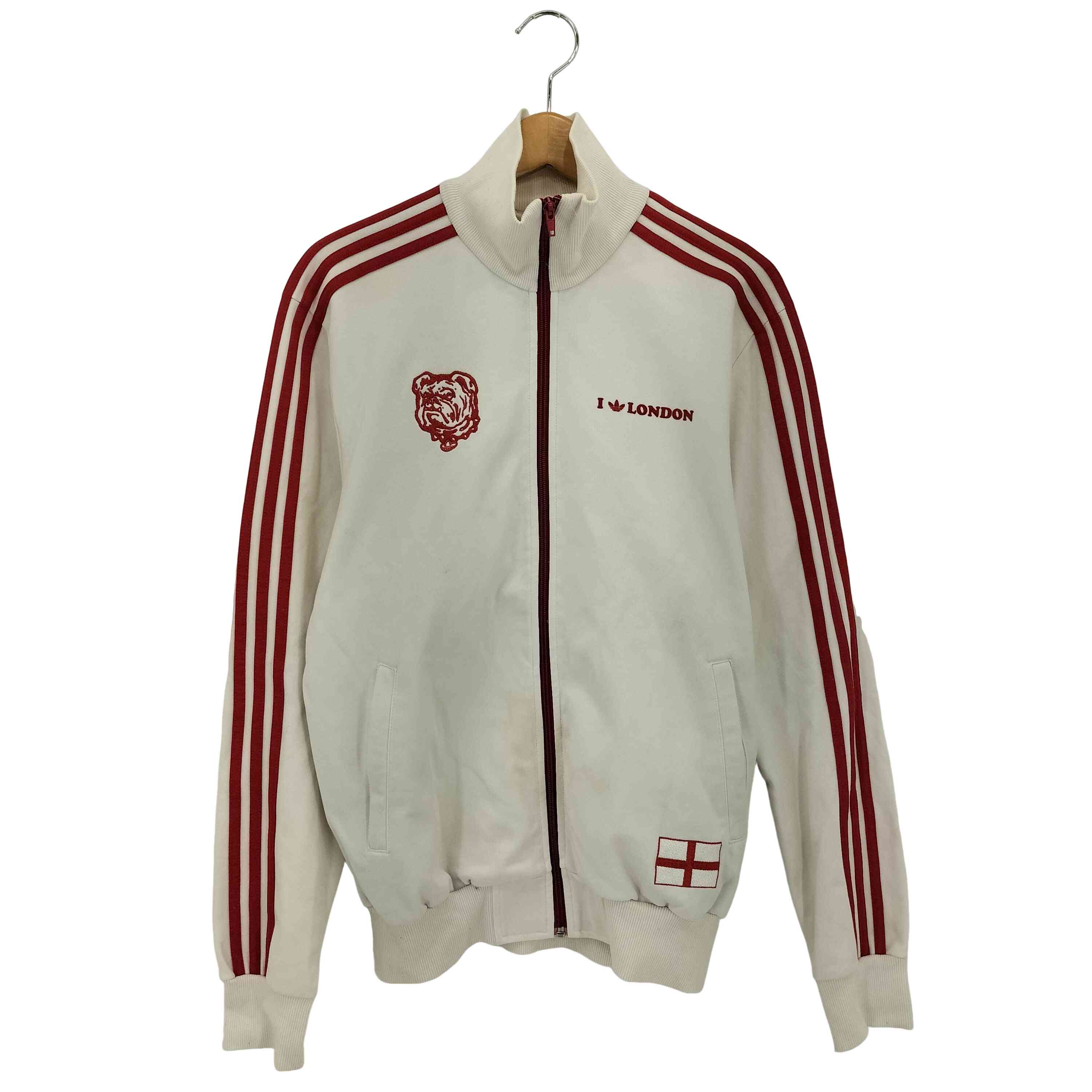 【希少カラー】アディダス ブルゾン 80s 銀タグ ロゴ刺繍 ラグラン 神配色 楽天市場】80年代 adidas アディダス トラック ジャケット ブルゾン 銀