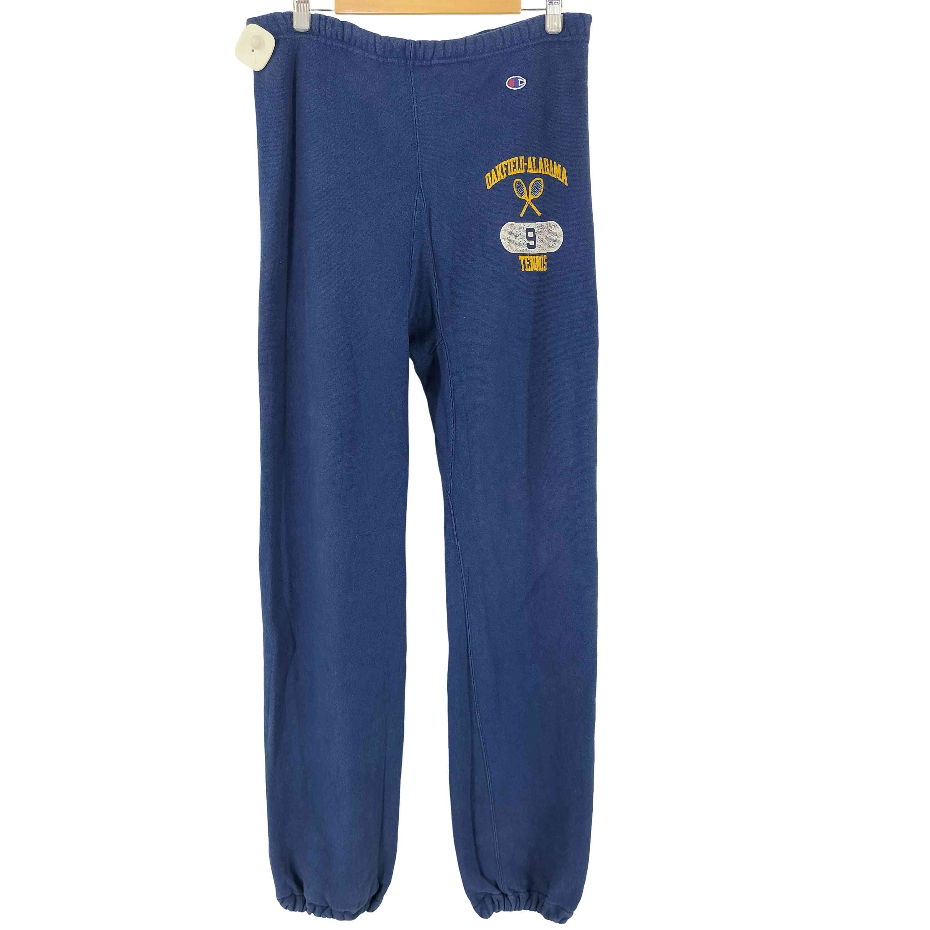 【中古】はやりっ児 Champion 80s MADE IN USA トリコタグ チームロゴスウェットパンツ メンズ JPN：L