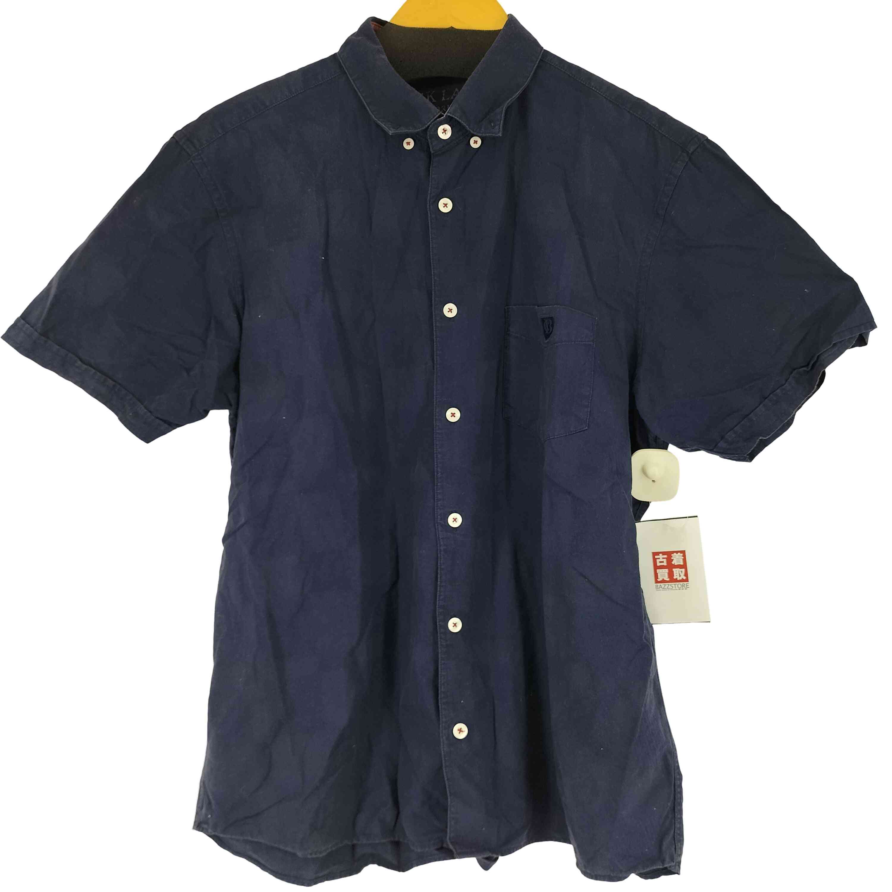 【美品 】ブラックレーベル クレストブリッジ 半袖 シャツ 黒 M 中古・古着通販】BLACK LABEL CRESTBRIDGE (ブラックレーベル