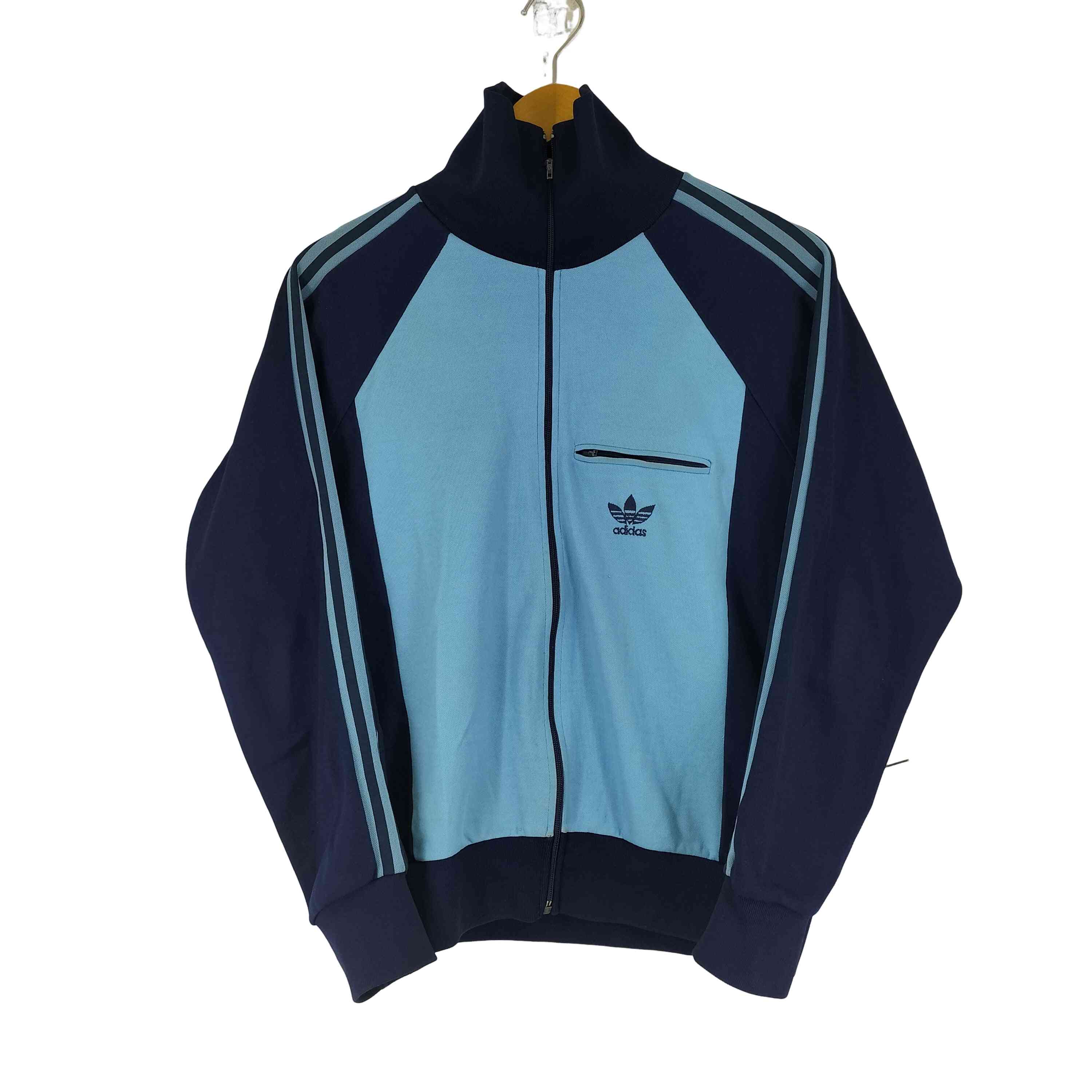 【希少 レア】 70s adidas ナイロンジャケット フランス製 ブルー 楽天市場】【中古】美品 アディダス 70S 古着 フランス製