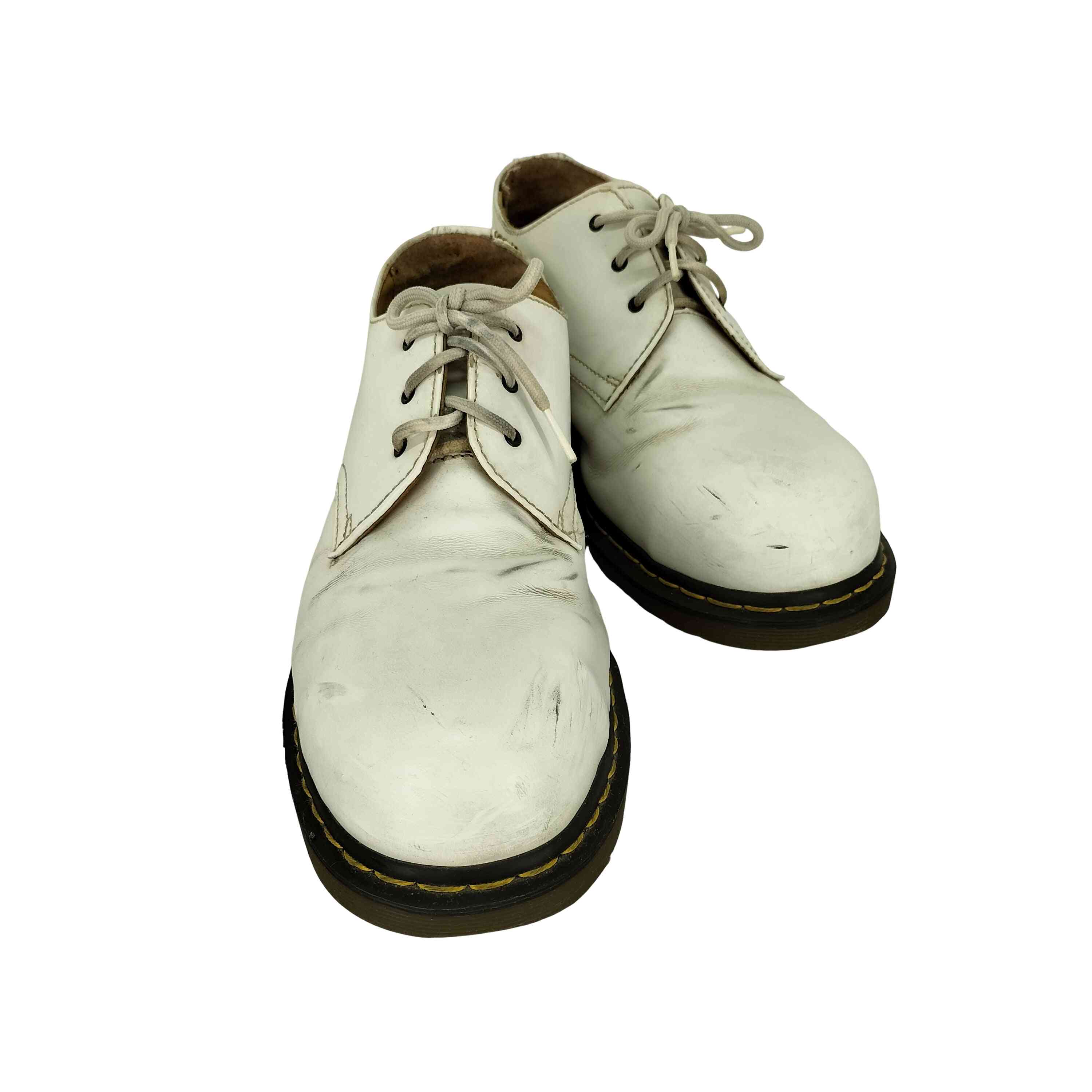 【中古】ドクターマーチン Dr.Martens スチールトゥ 3ホール シューズ メンズ UK:10 |BAZZSTORE ブランド古着バズストア
