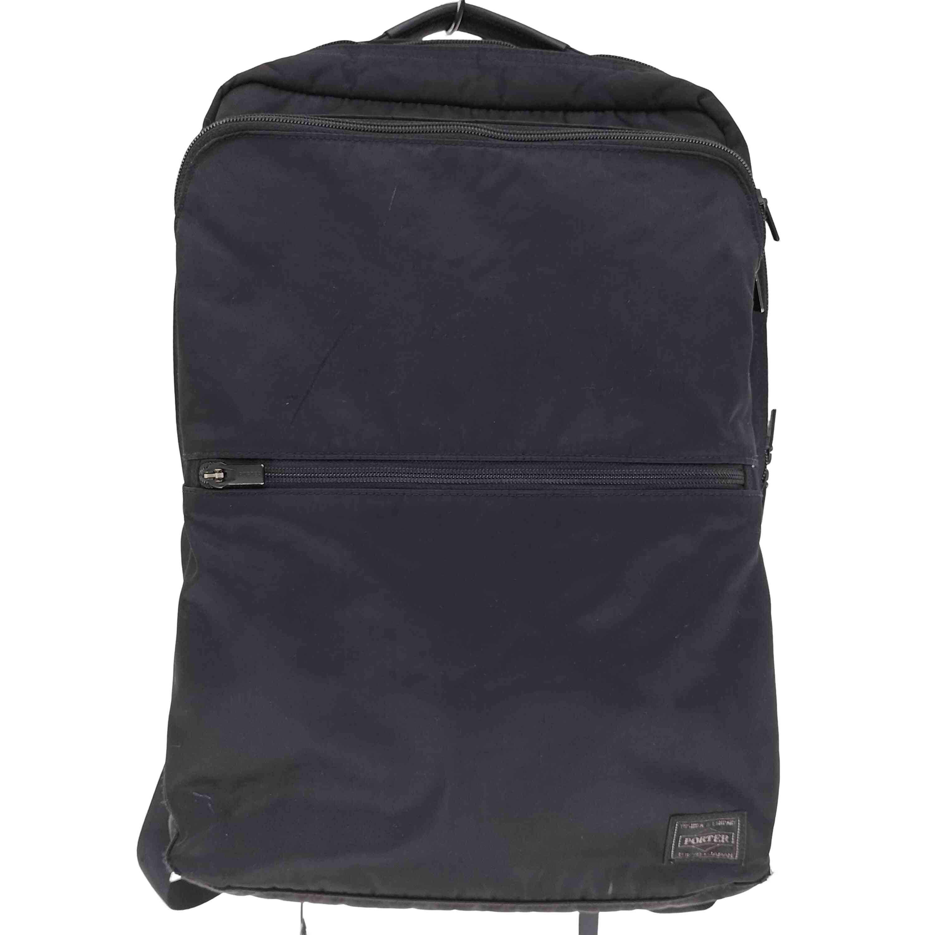 【中古】ボーイ PORTER 吉田鞄 TIME  DAYPACK 一時停止 デイパック ナイロン 御徒面子風呂敷き包み 背嚢 メンズ  19L