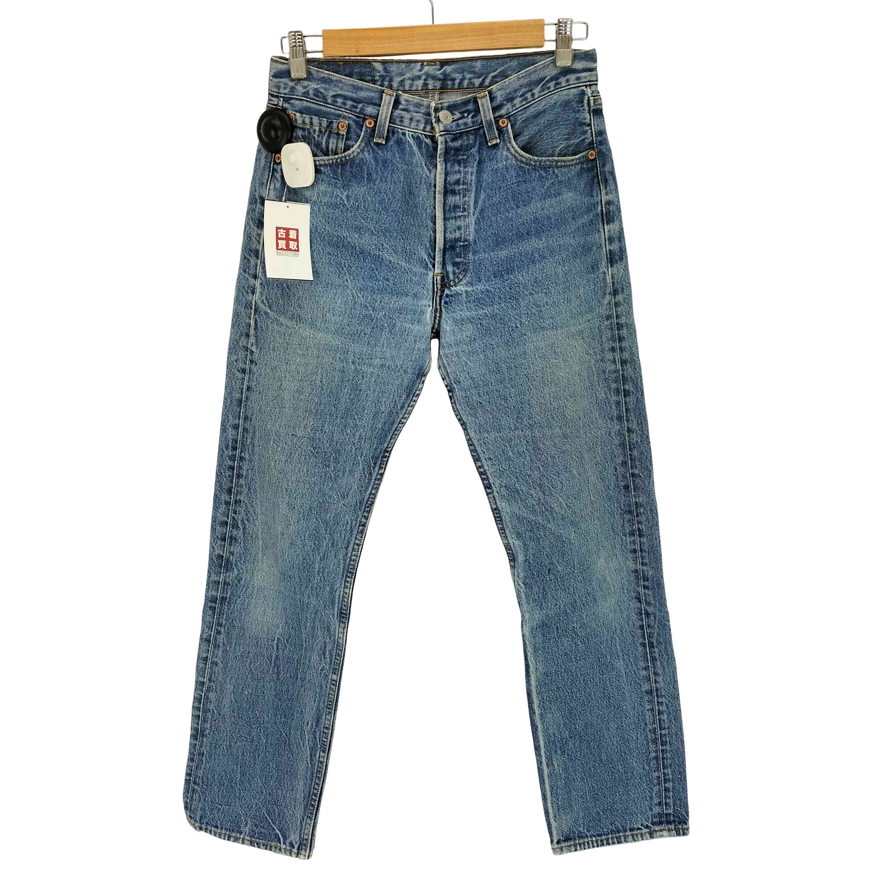 【中古】リーバイス Levis 80S 501 ボタン裏524刻印 エルパソ工場 USA製 サークルR 裾チェーンステッチ ボタンフライ デニムパンツ メンズ 表記無 ｜BAZZSTORE ブランド古着バズストア