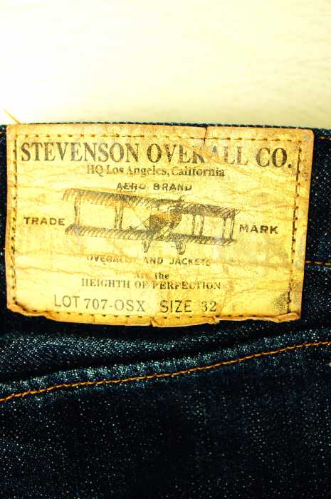 楽天市場 スティーブンソンオーバーオール Stevenson Overall Co デニムパンツ メンズ 15年新作 青系 32 フェアオークスモデル Fair Oaks 707 Osx インディゴブルー ジーンズ 中古 ブランド古着バズストアbazzstore Bazzstore ブランド古着バズストア