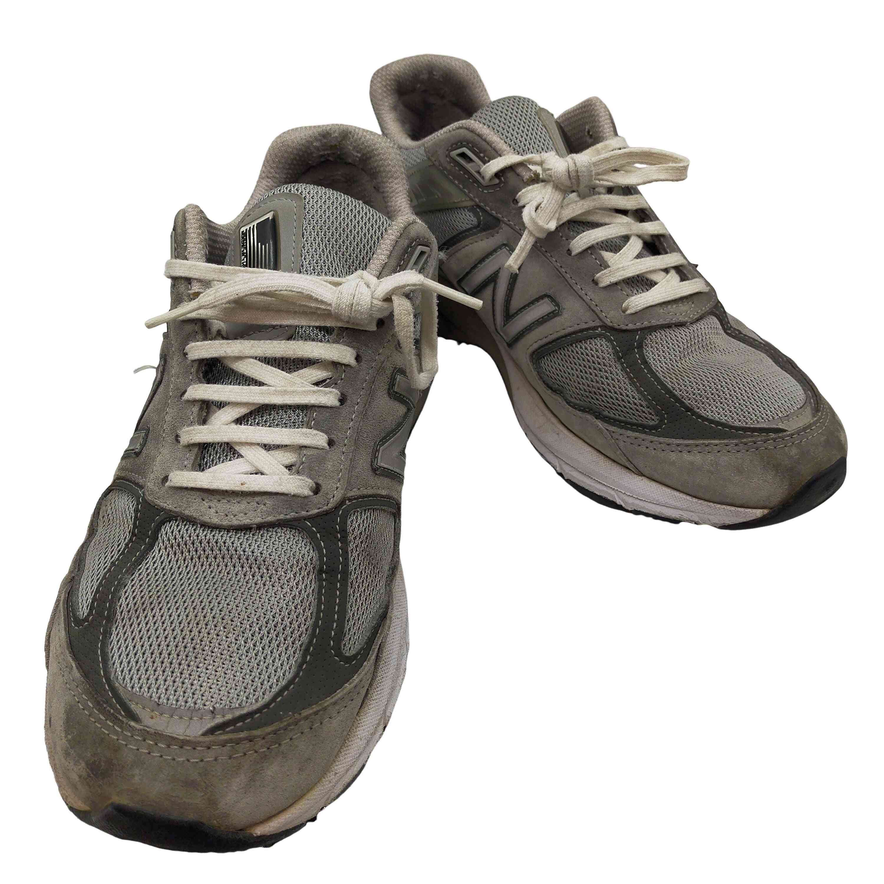 【中古】ニューバランス NEW BALANCE USA製 990v5 Gray メンズ JPN：28