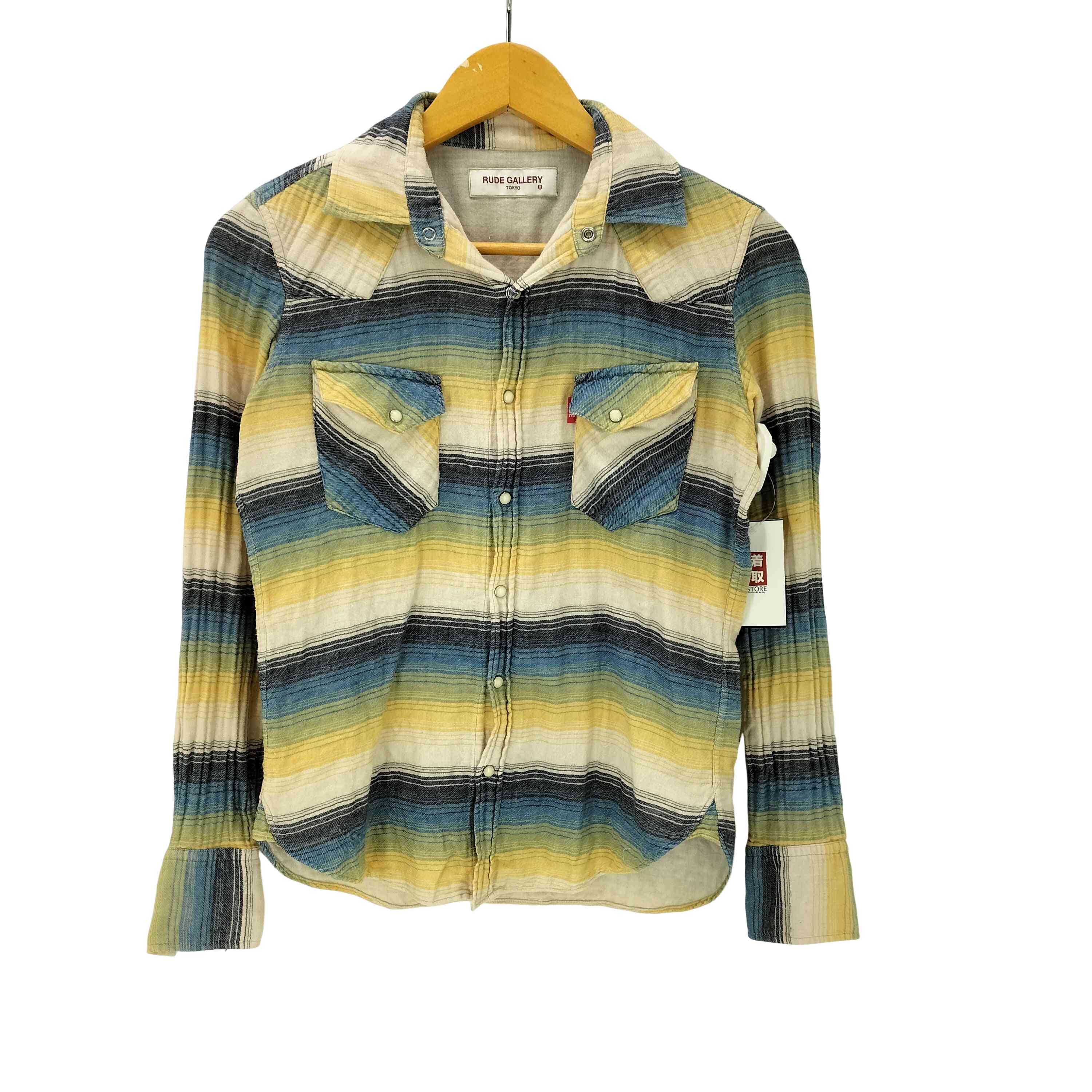 も*ん様 ルードギャラリー/RUDE GALLERY 【未使用品】音符半袖シャツ も*ん様 ルードギャラリー/RUDE GALLERY 【未使用品】音符半袖シャツ