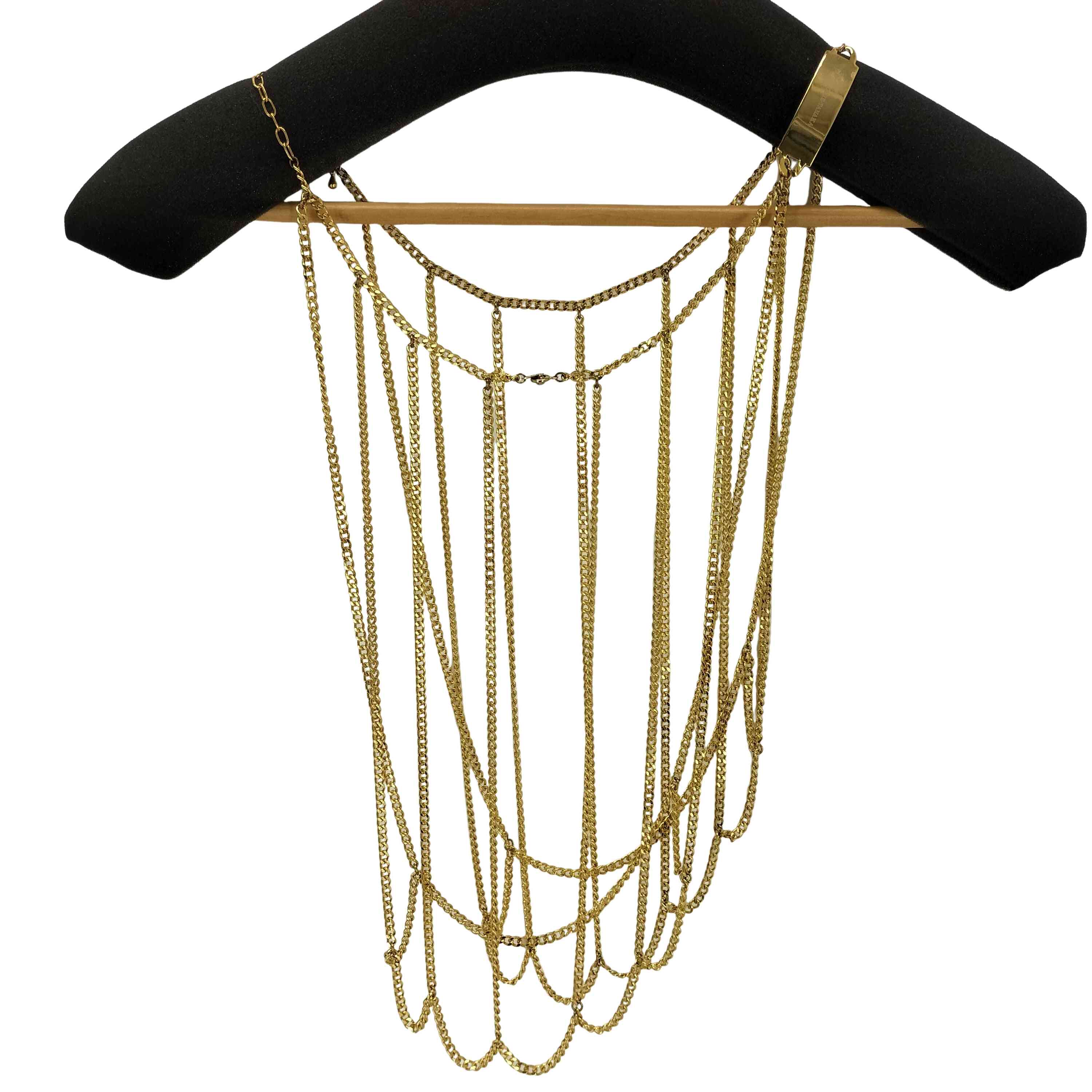 【中古】フミエタナカ FUMIE=TANAKA chain shoulder nec レディース 表記無 |BAZZSTORE ブランド古着バズストア