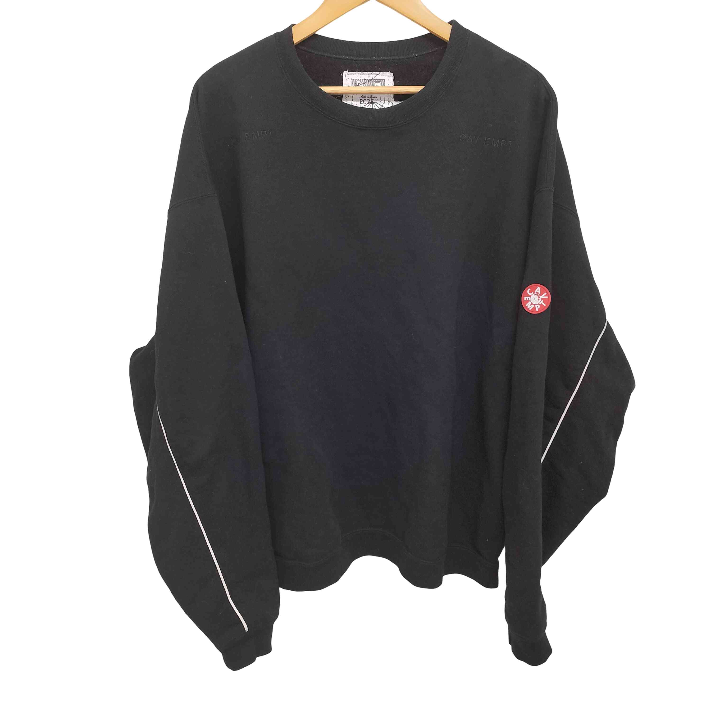 【中古】シーイー C.E Solid Loose Crew Neck Black  メンズ JPN：XL