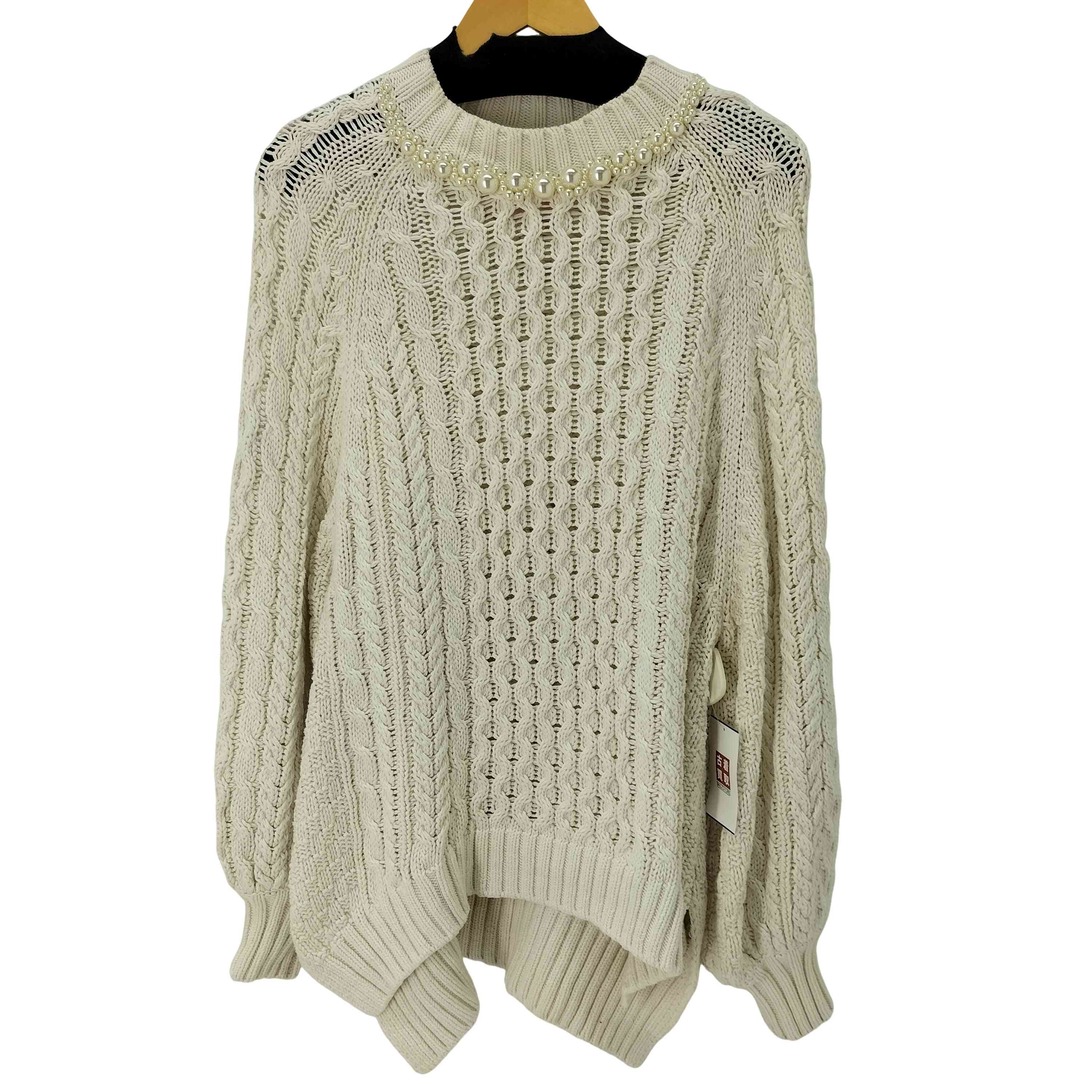 新品⭐️COHINA スリットゴールドボタンリブニット スリットゴールドボタンリブニット | 小柄・低身長女性向け