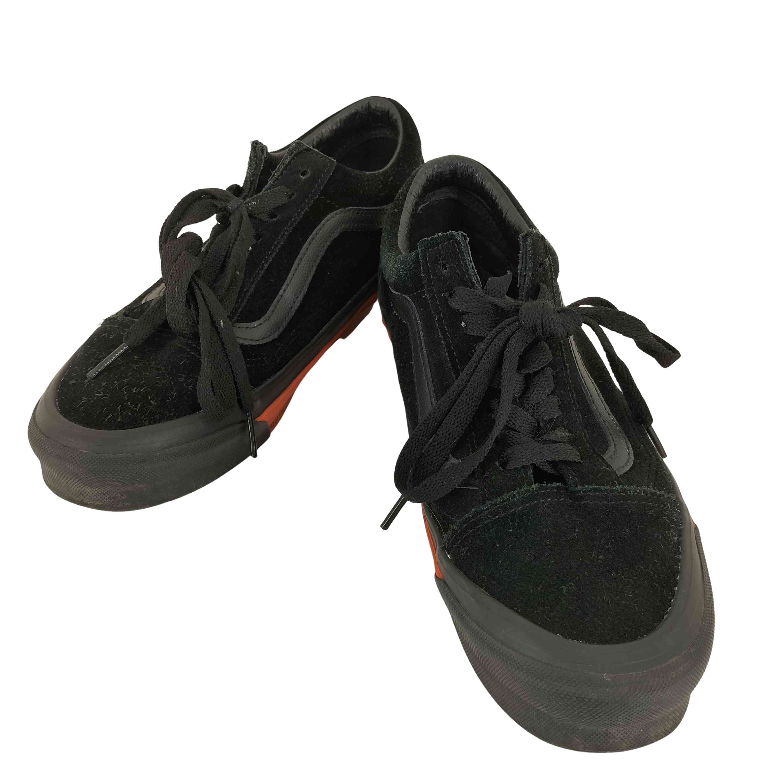 【中古】ダブルタップス WTAPS OG OLD SKOOL LX GPS BLACK ORANGE メンズ US：8