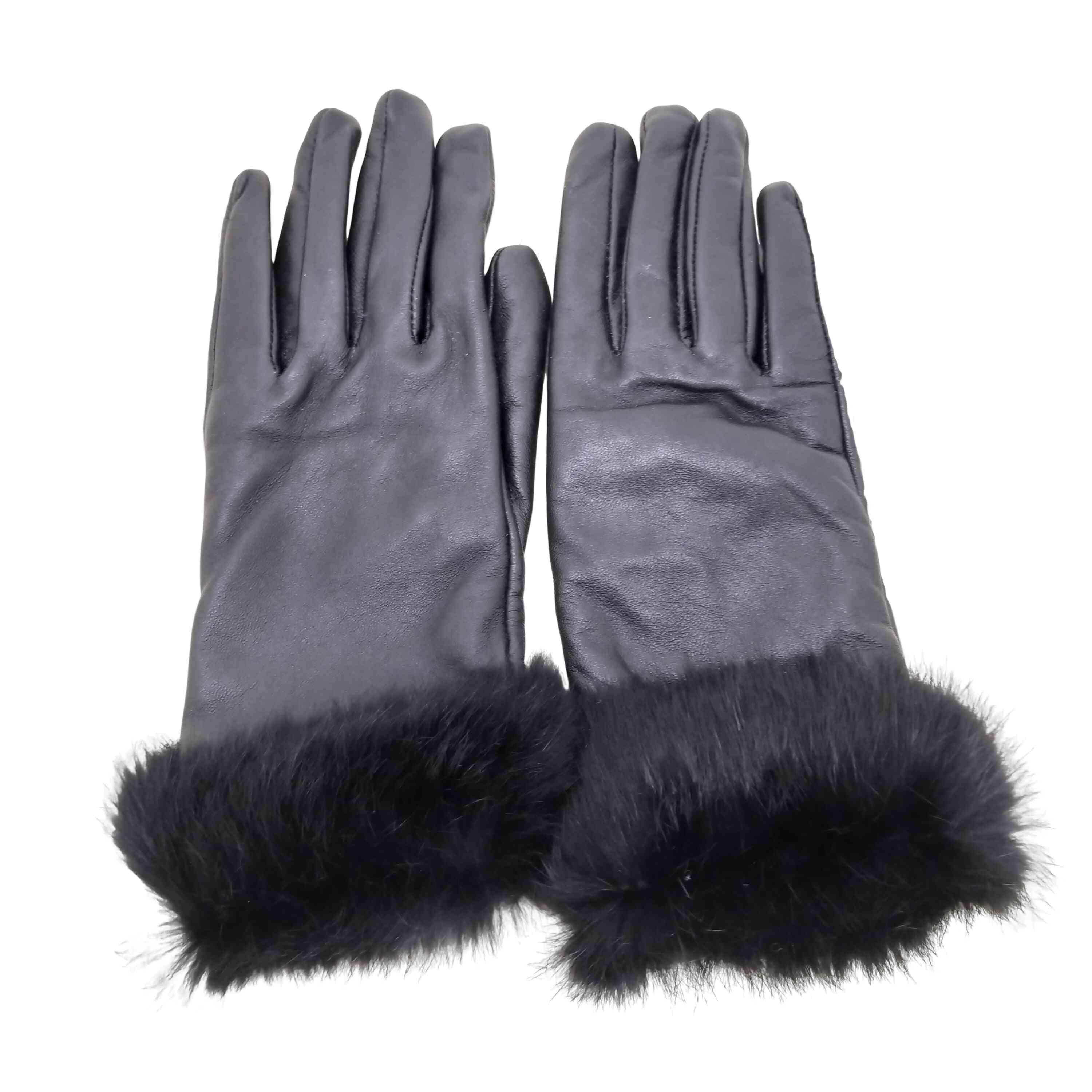 楽天市場】【中古】ERNEST W．BAKER Black Leather Gloves