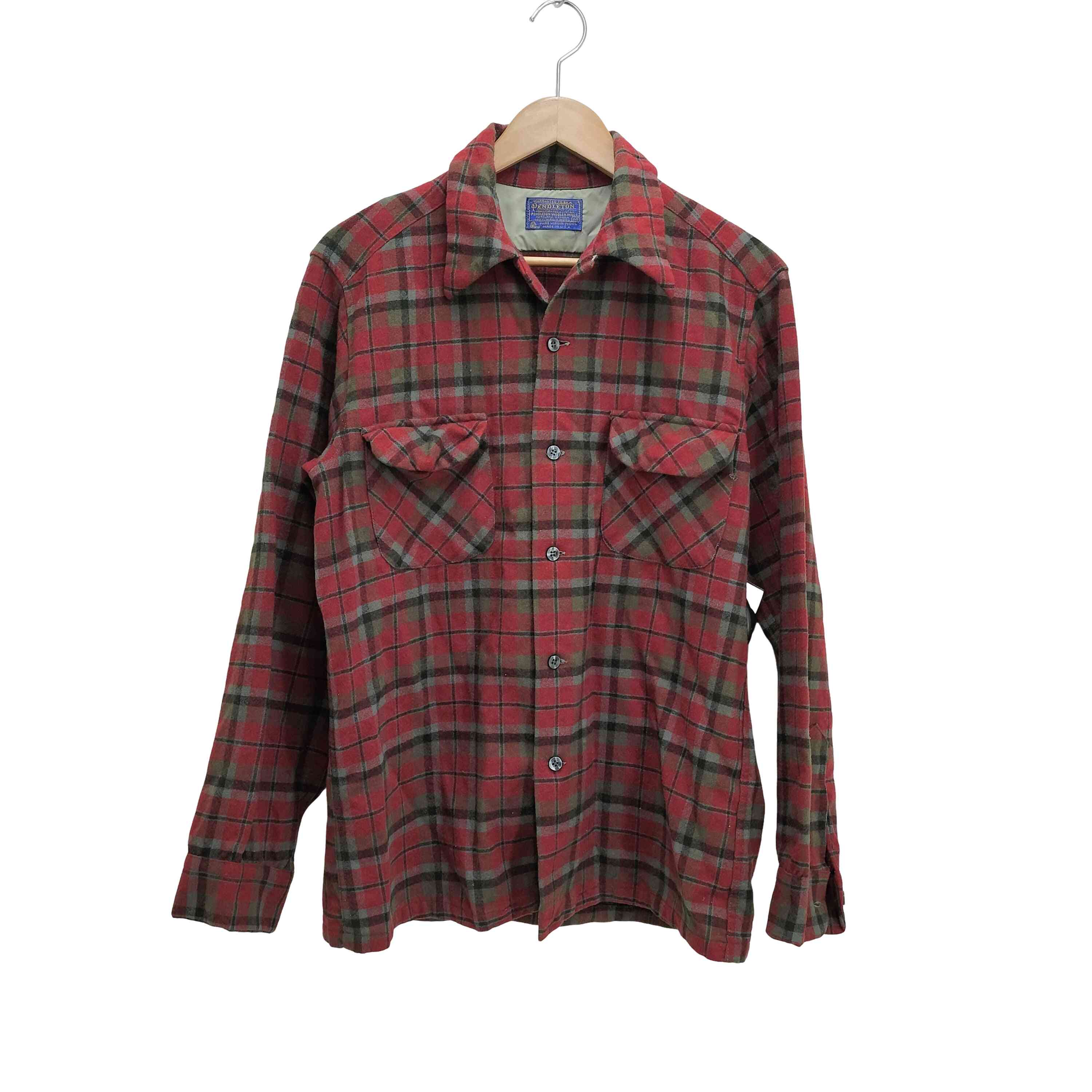 楽天市場】古着 70年代 ペンドルトン PENDLETON ボードシャツ オンブレ