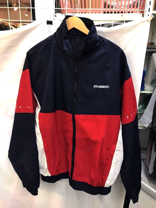 Qt8 Garments キューティーエイト ガーメンツ ジャンパー メンズ 赤いこと素性 青碧系 Jpn L 日本大きさ L 割りと Nd Old Track Jacket 中古 ブランド古着バズストアbazzstore Musiciantuts Com