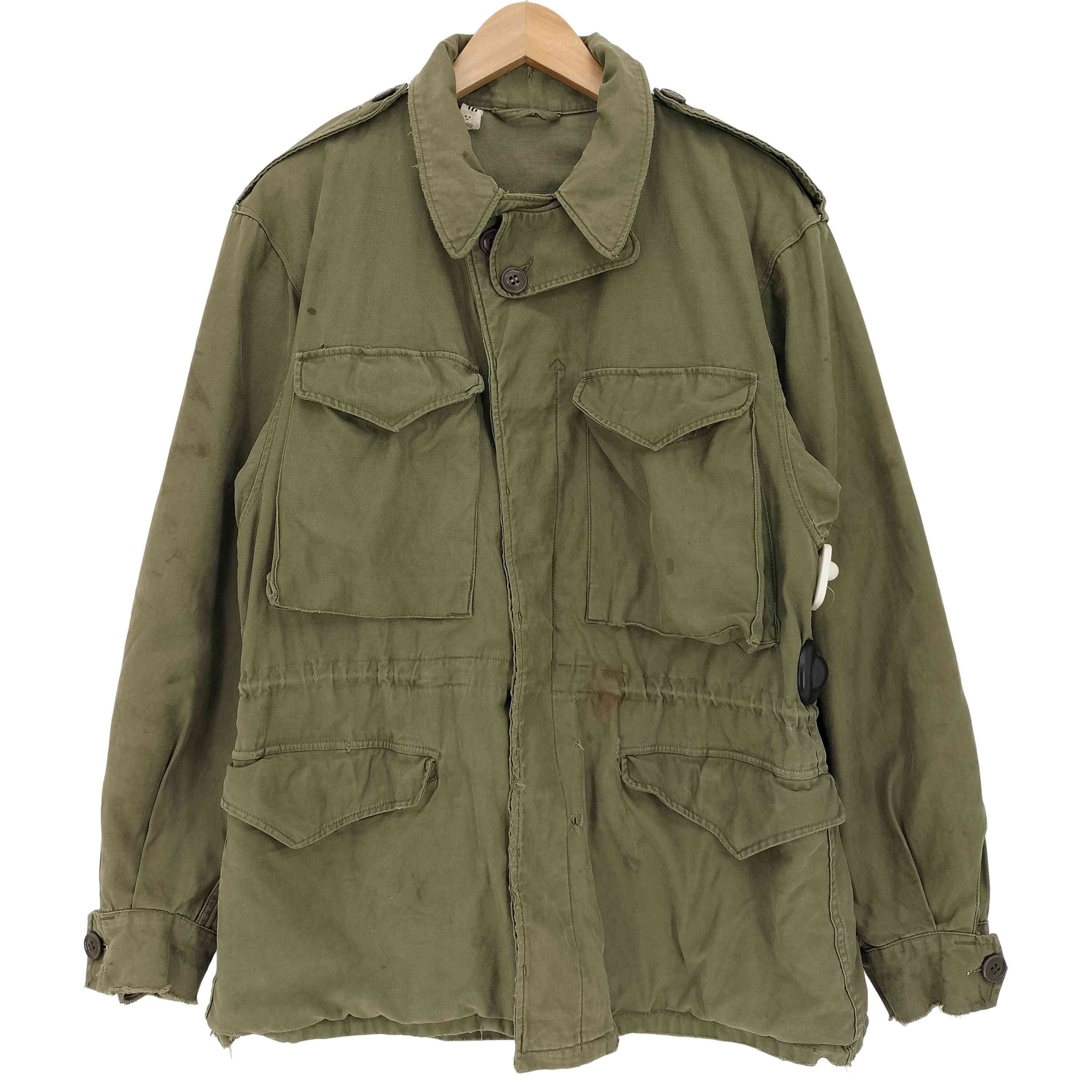 【中古】ユーエスアーミー U.S. ARMY 40s M-43 FIELD JACKET 活動の領域上衣 メンズ  36