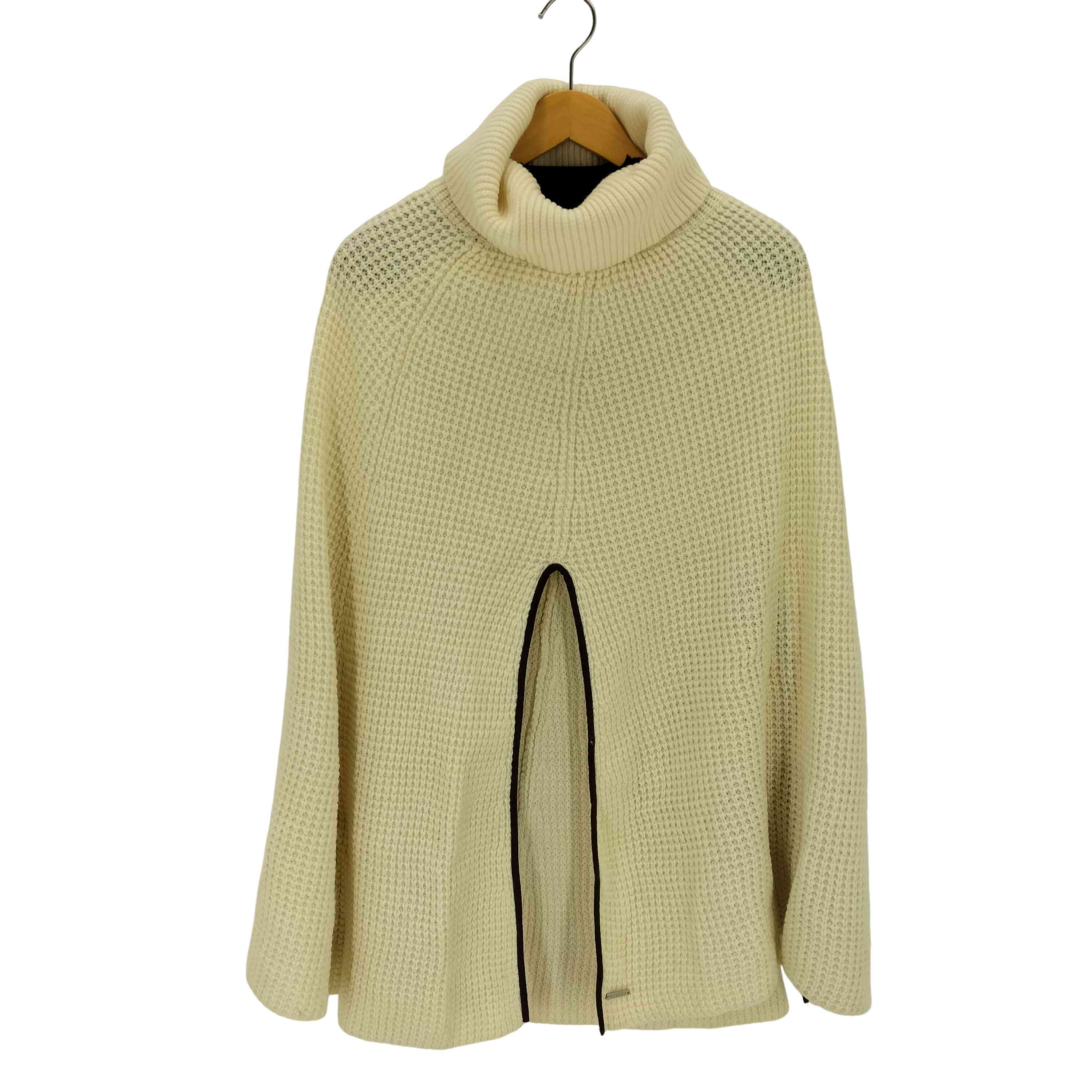 【中古】ローレンラルフローレン LAUREN RALPH LAUREN アクリル混 タートルニットポンチョ レディース 表記無
