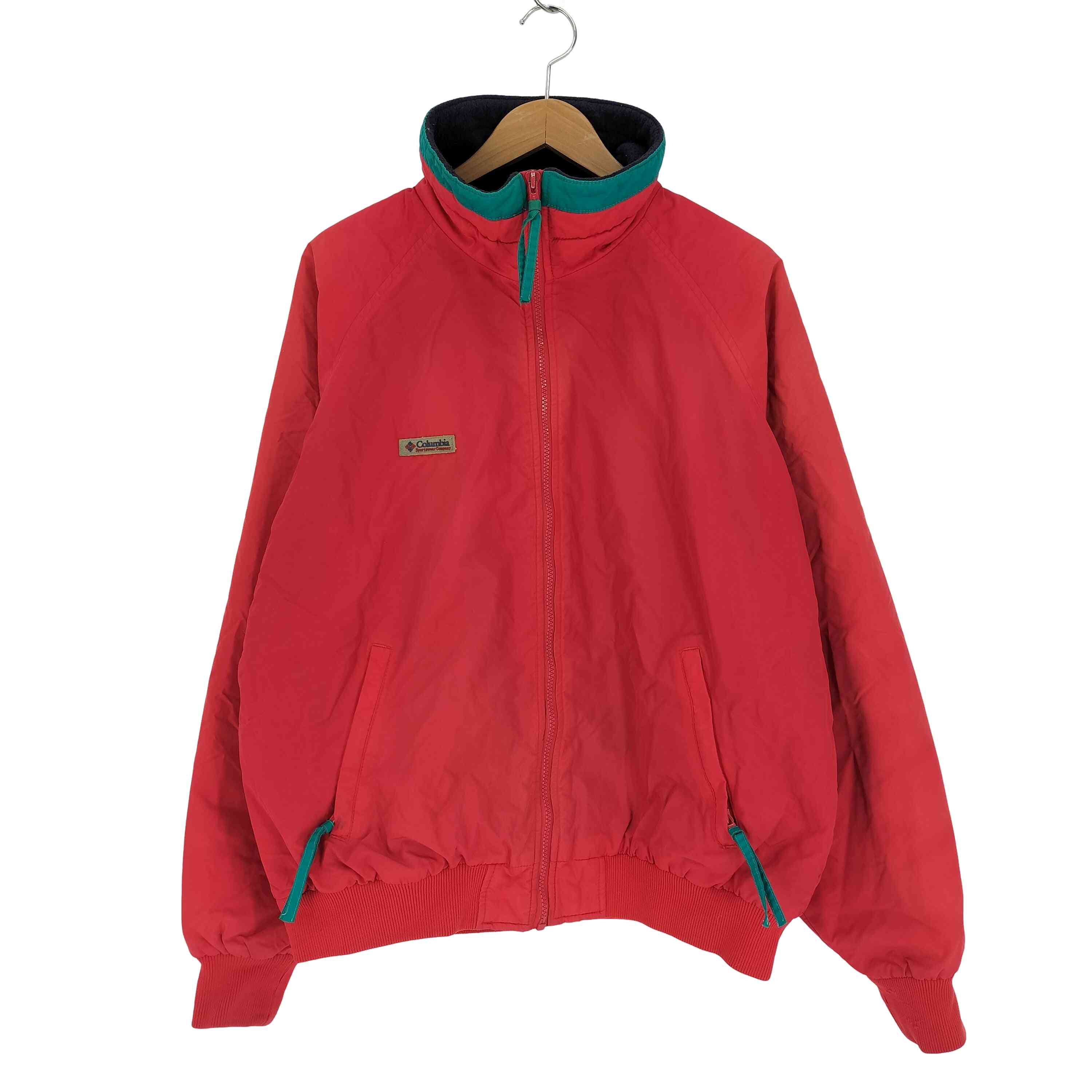【中古】コロンビア Columbia 裏フリース ナイロンジップアップジャケット グリセード メンズ JPN：XL 5,283円