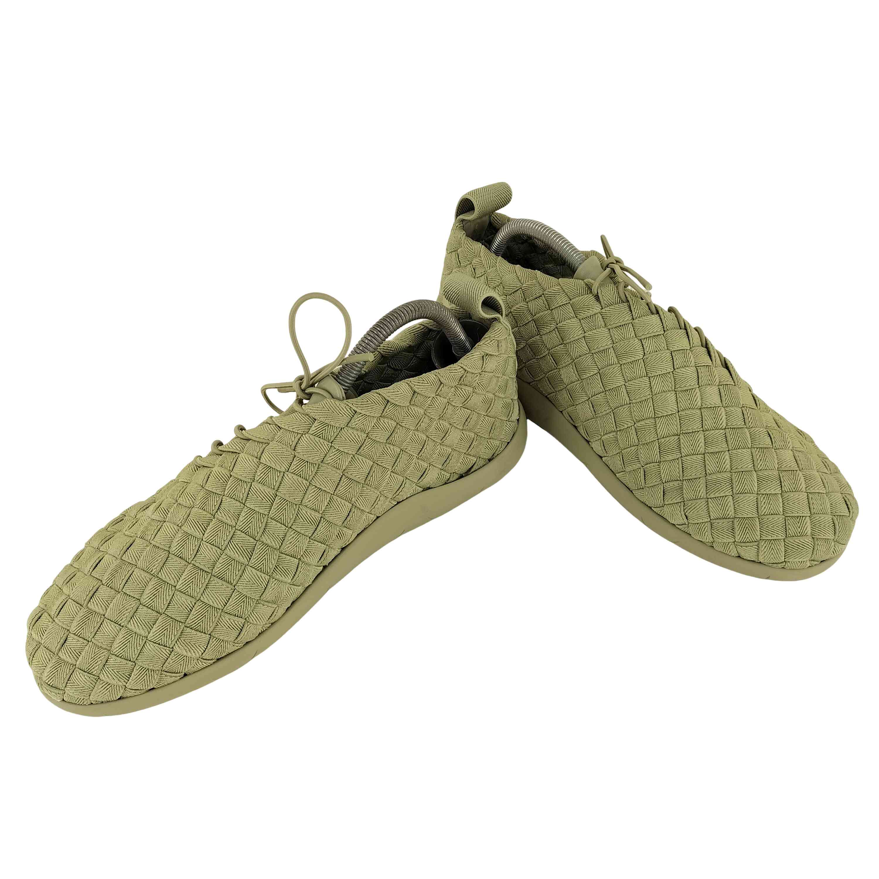 【中古】ボッテガヴェネタ BOTTEGA VENETA PLAT イントレチャート スニーカー メンズ  42 スニーカー-メンズ靴