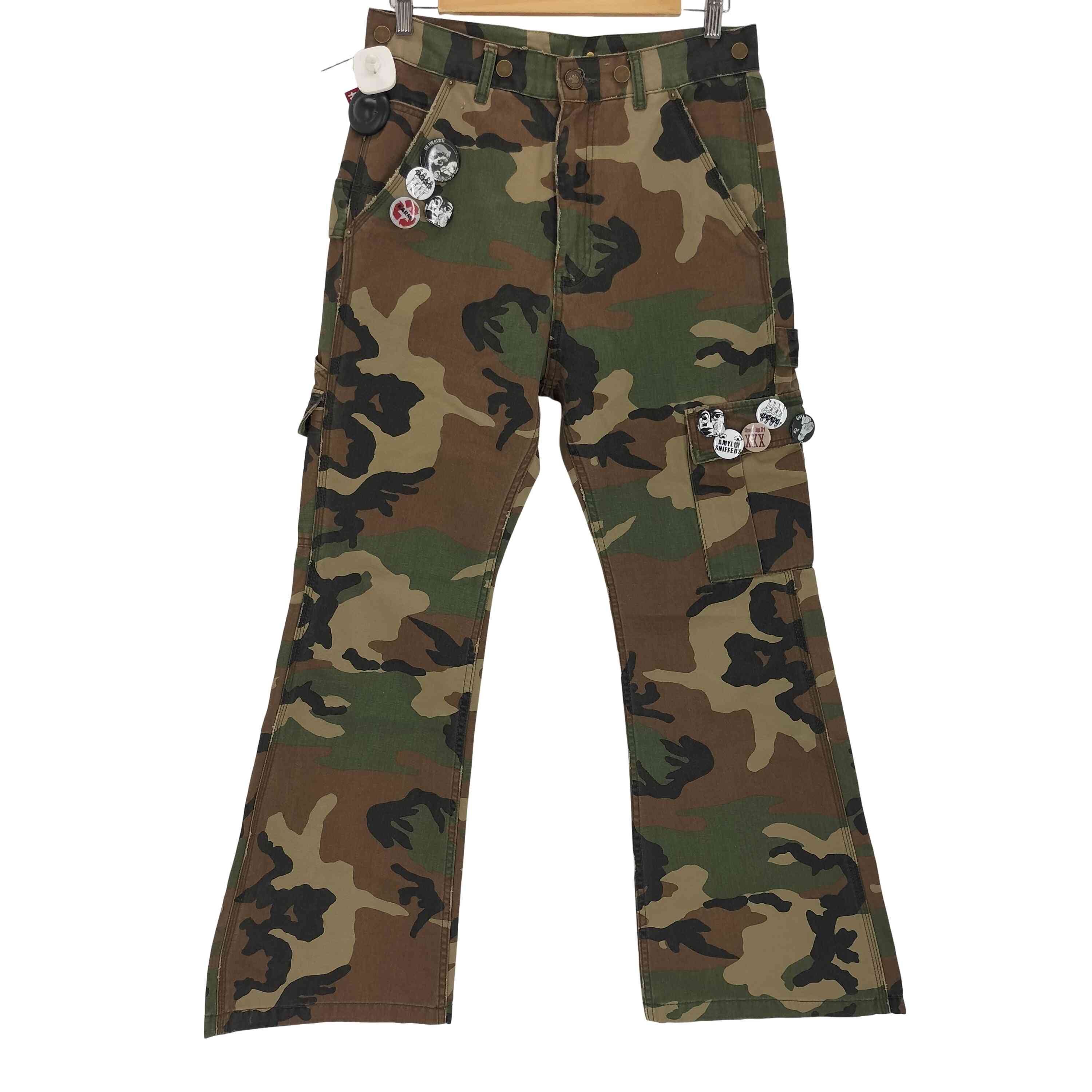【中古】ユーズドフルギ USED古着 {{Protocol Index}}25AW MILITARY CAMO BOOTCUT WORK PANTS メンズ 1|BAZZSTORE ブランド古着バズストア