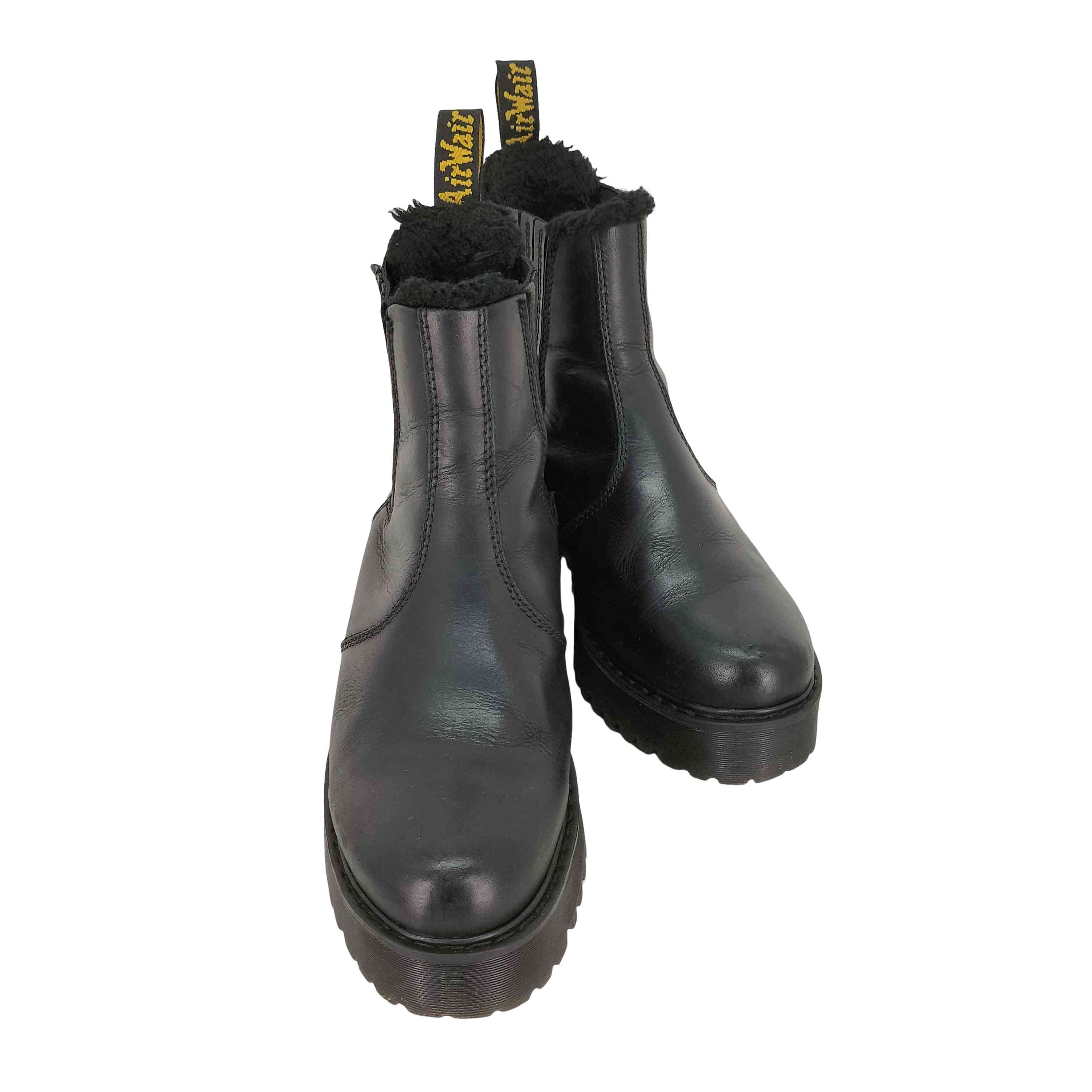 【中古】ドクターマーチン Dr.Martens CHELSEA BOOTS Sanguine Rometty FL サイドゴア チェルシーブーツ レディース EUR：38 ｜BAZZSTORE ブランド古着バズストア 7,307円