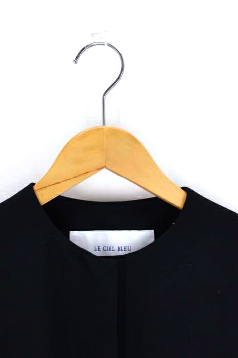 ワンピース Ciel Ciel ワンピース Le Bleu ルシェルブルー レディースjpn 36 相当 Ciel Bleu ワンピース ベルトジレ ワンピース Le 19年春夏新作 ルシェルブルー レディース 黒系 Jpn 36 日本サイズ S M 相当 ベルトジレワンピース 中古 ブランド古着バズストア