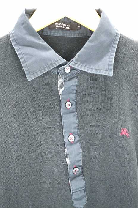 burberry black label polo shirt