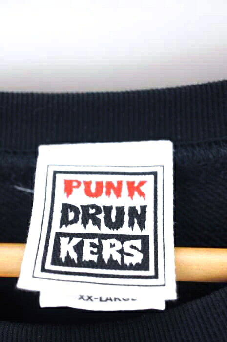 Punk Drunkers アイギパーンクドランカーズ 汗 スウェットシャツ メンズ 兇漢祖 濃緑系 Jpn Xl 日本サイズ Xl 中中 フランケンあいつトレーナー 中古 銘柄古着バズ停車場bazzstore パンクドランカーズ Punk Drunkers スウェット トレーナー メンズjpn Xl