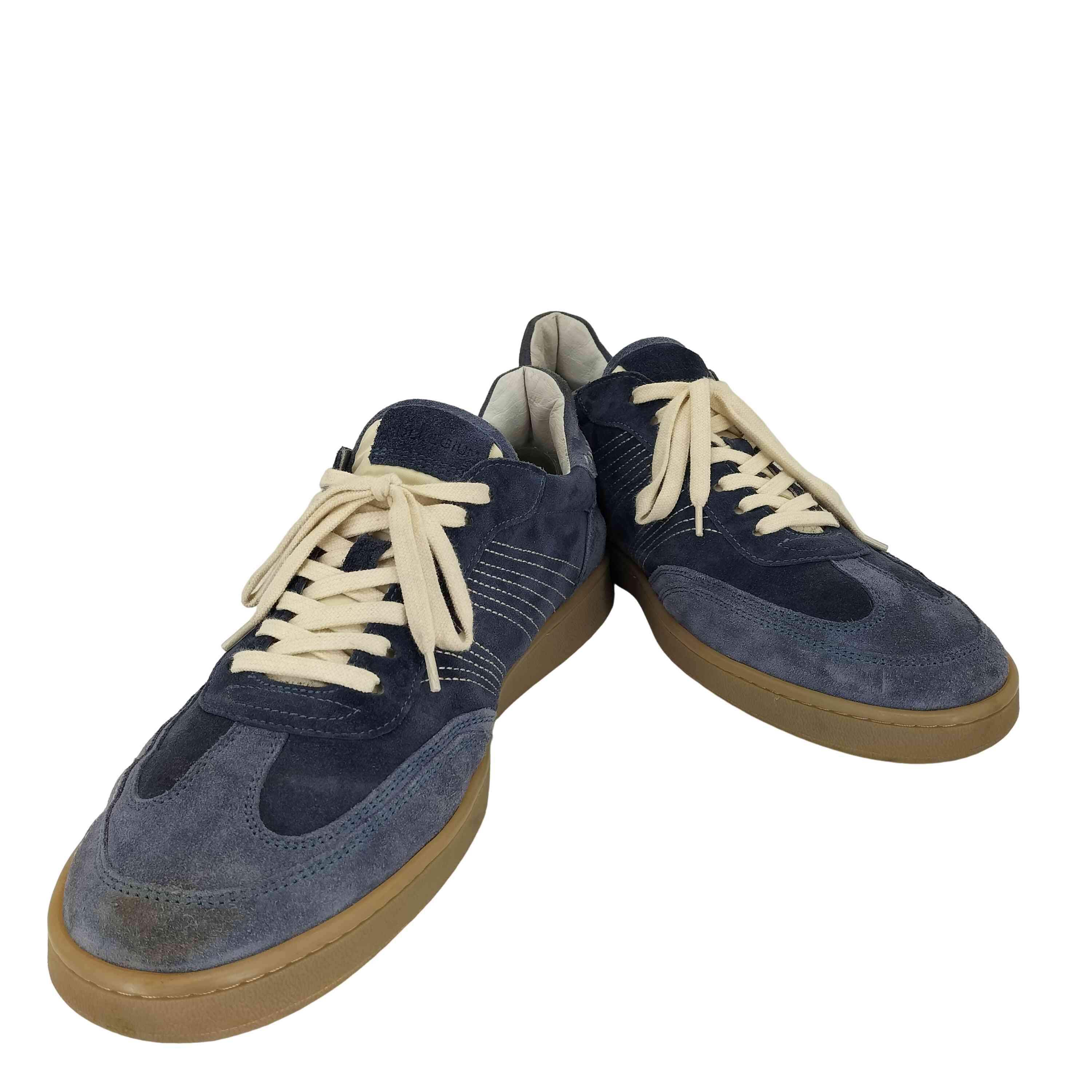 【中古】ラグアンドボーン rag＆bone {{COLLEGIUM}} PILLAR COURT III ピラー厚地の外套 3 スウェードスニーカー メンズ  44