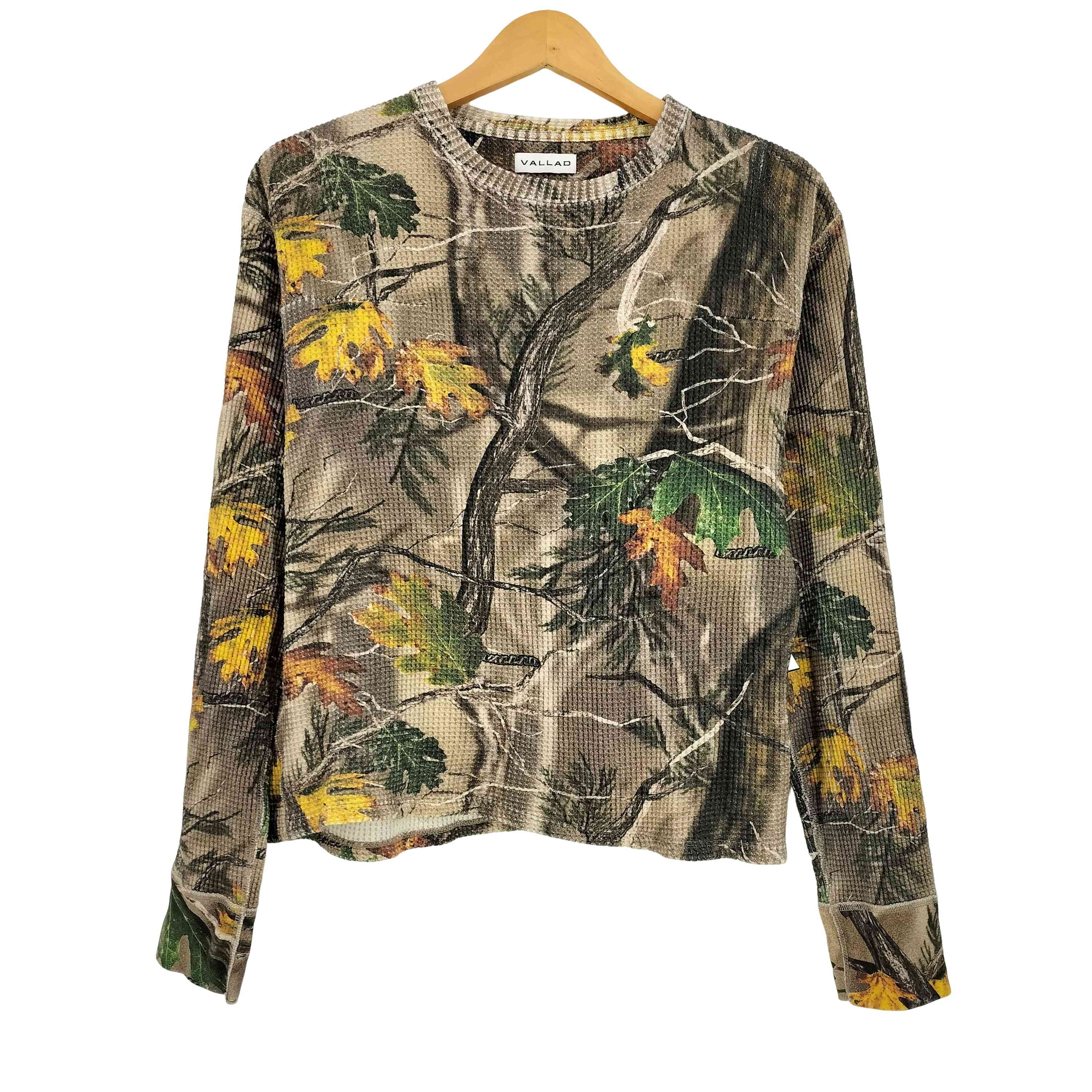 【中古】ユーズドフルギ USED古着 {{VALLAD}} {{NOCTA}}25SS 共同研究 CAMO THERMAL LONG TEE メンズ JPN：S