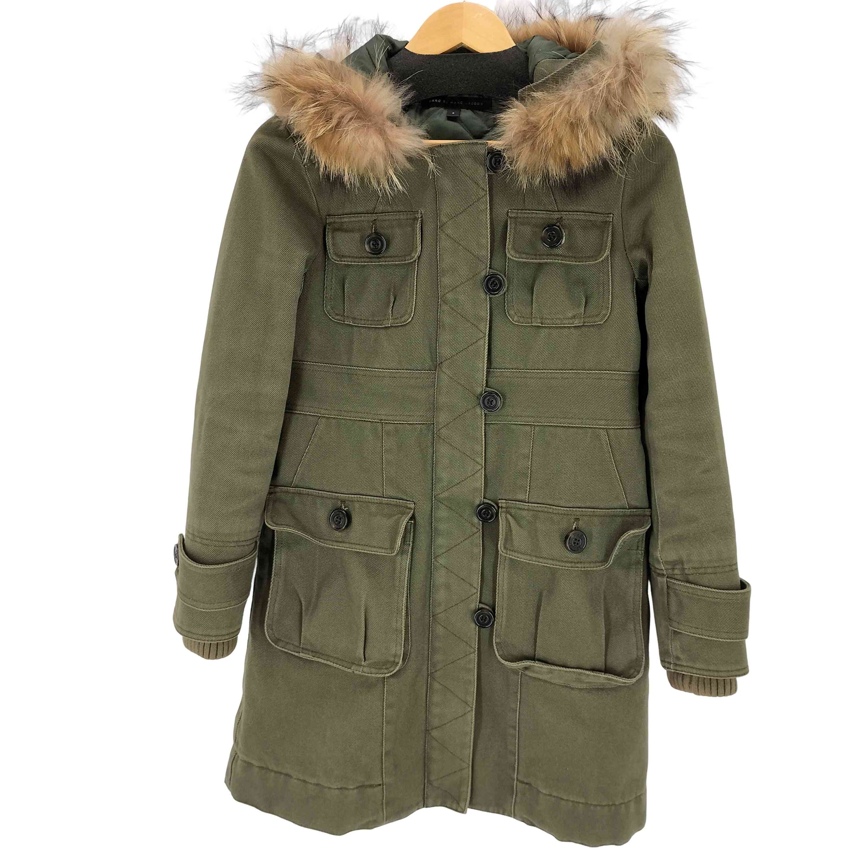 MARC JACOBS マークジェイコブス ミリタリーブルゾン レディース 【古着】【中古】 楽天市場】古着 マークバイマークジェイコブス MARC BY MARC JACOBS