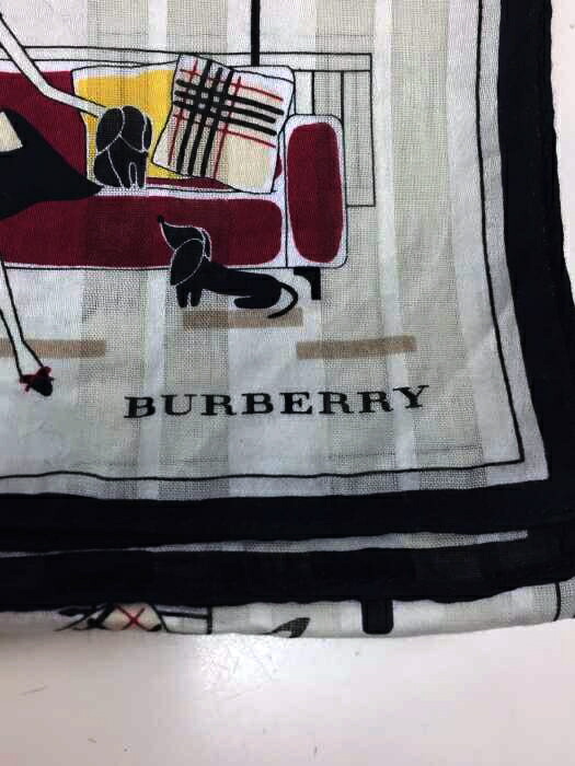 楽天市場 Burberry バーバリー ハンカチ レディース 黒系 茶系 ガールプリントハンカチ 中古 ブランド古着バズストアbazzstore Bazzstore ブランド古着バズストア