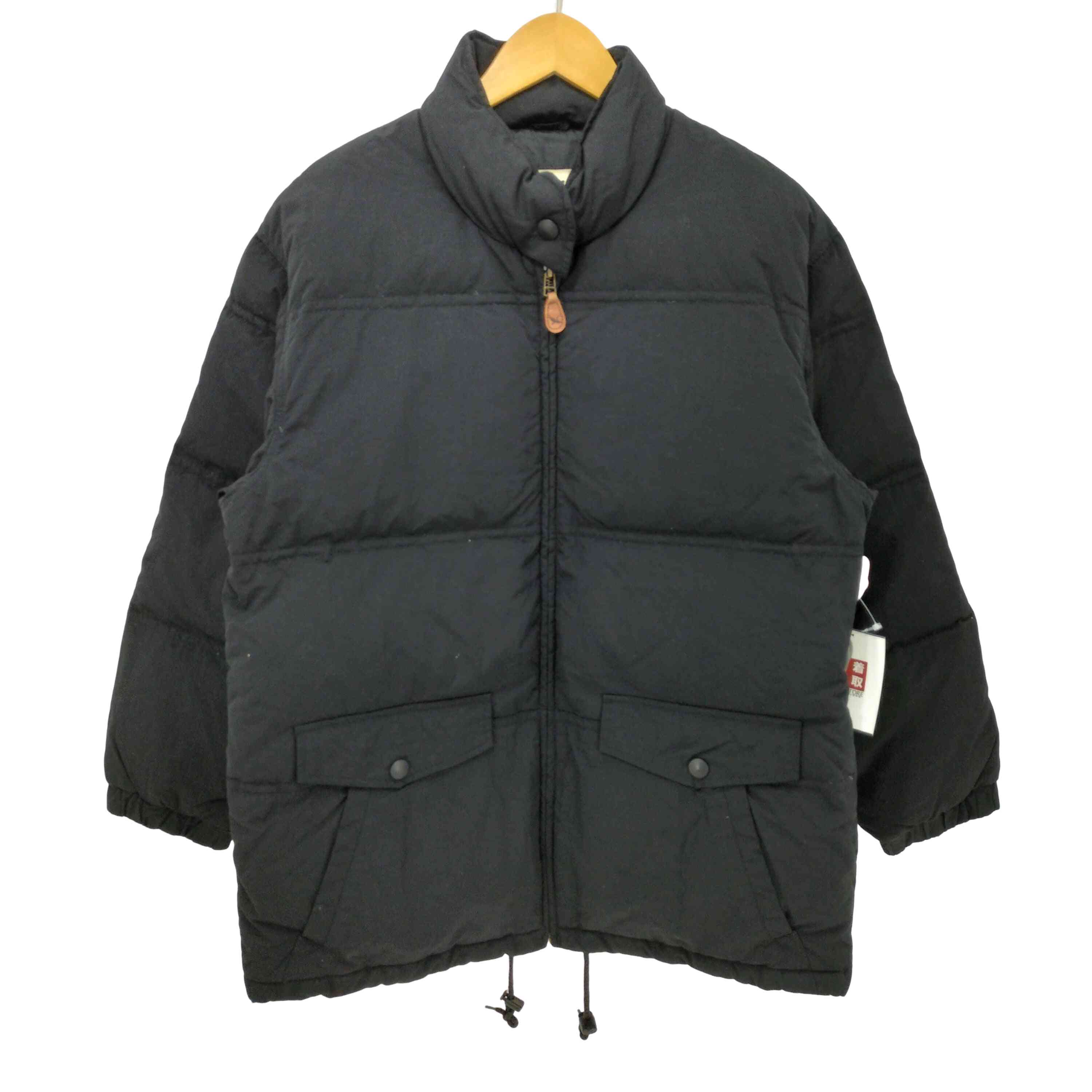 【中古】エディーバウアー Eddie Bauer 00s スタンドカラー ダウンジャケット メンズ import：S