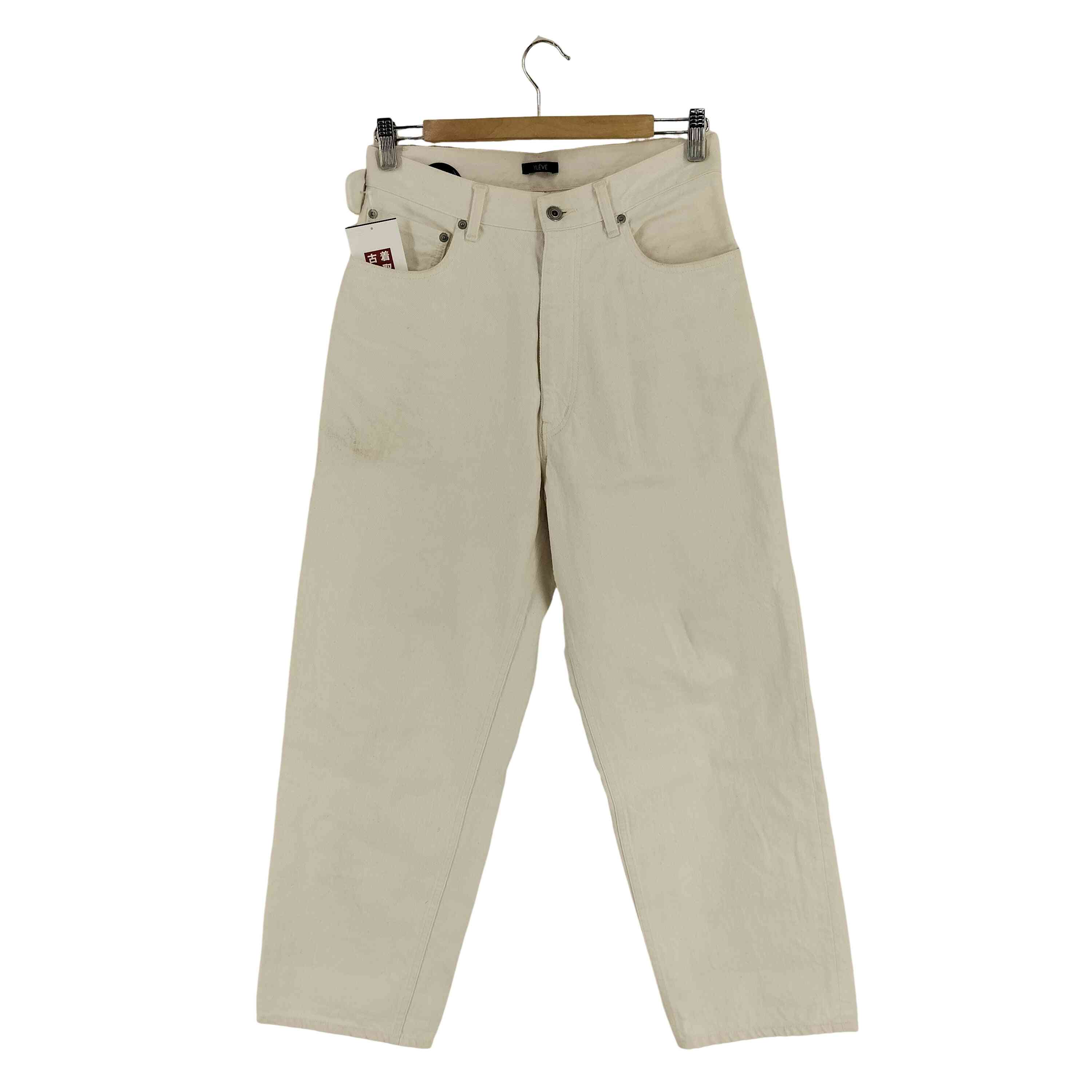 【中古】イレーヴ YLEVE 13.5oz DENIM BAGGY メンズ 3