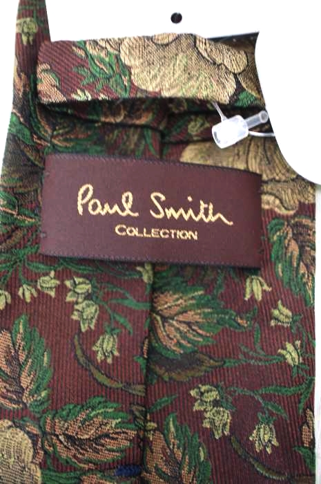 楽天市場 Paul Smith Collection ポールスミスコレクション ネクタイ メンズ 茶系 緑系 ボタニカルパターン タイ 中古 ブランド古着バズストアbazzstore Bazzstore ブランド古着バズストア