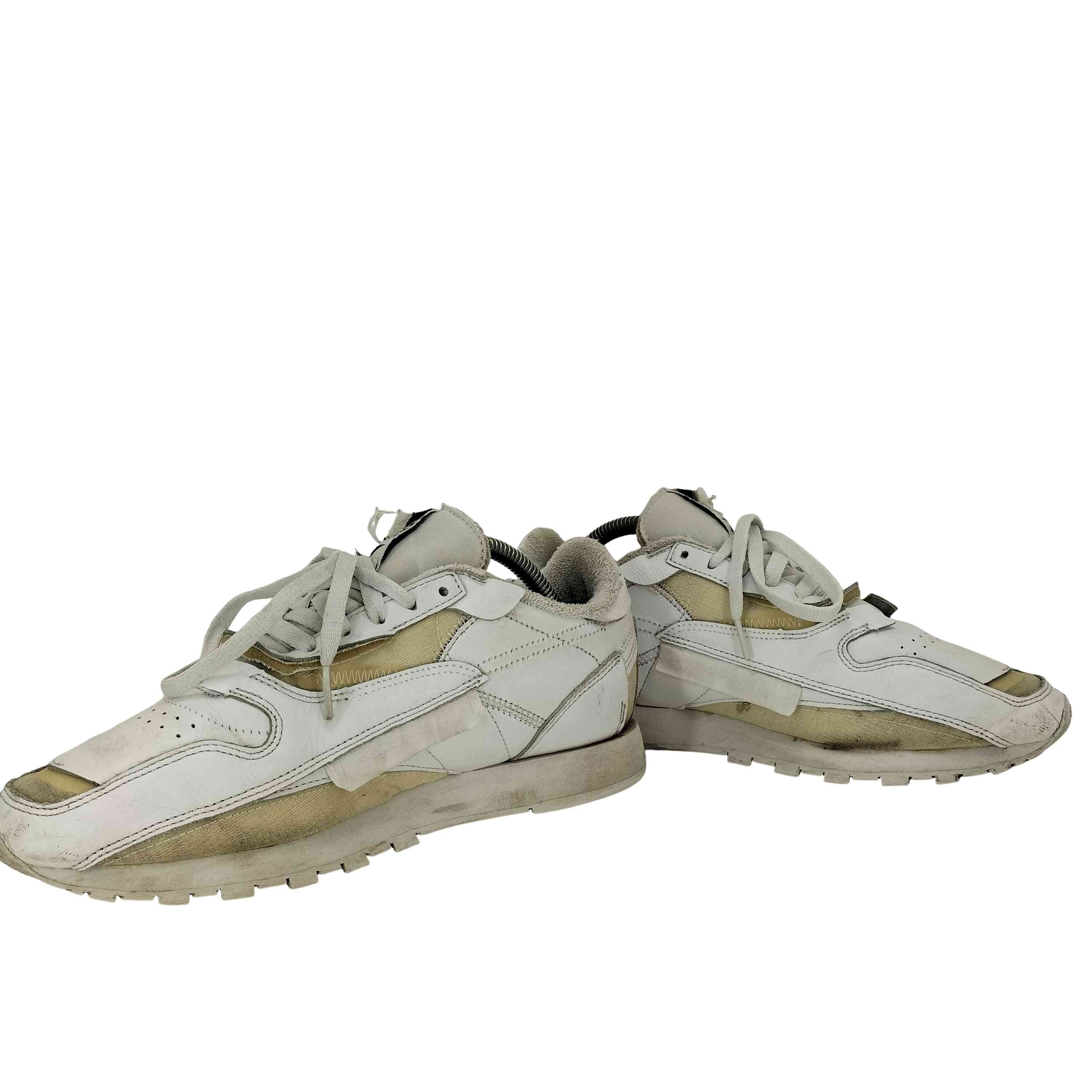 【中古】メゾンマルジェラ Maison Margiela Classic Leather Memory Of V2 ローカットスニーカー メンズ JPN：27