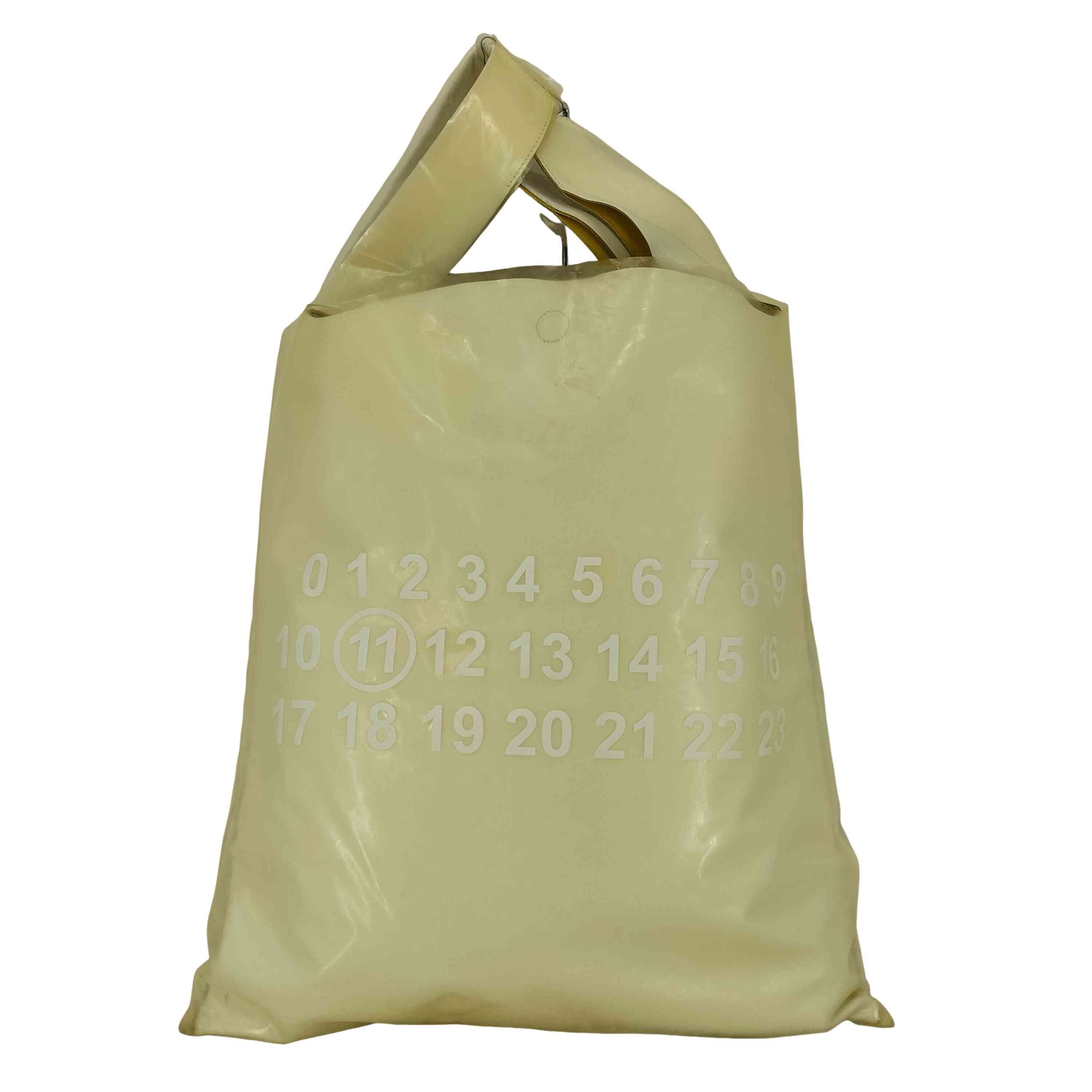 【中古】メゾンマルジェラ Maison Margiela 11 暦ロゴタイプ なめし革 読みやすい 買い出し うしろ側 メンズ 書きあらわす無