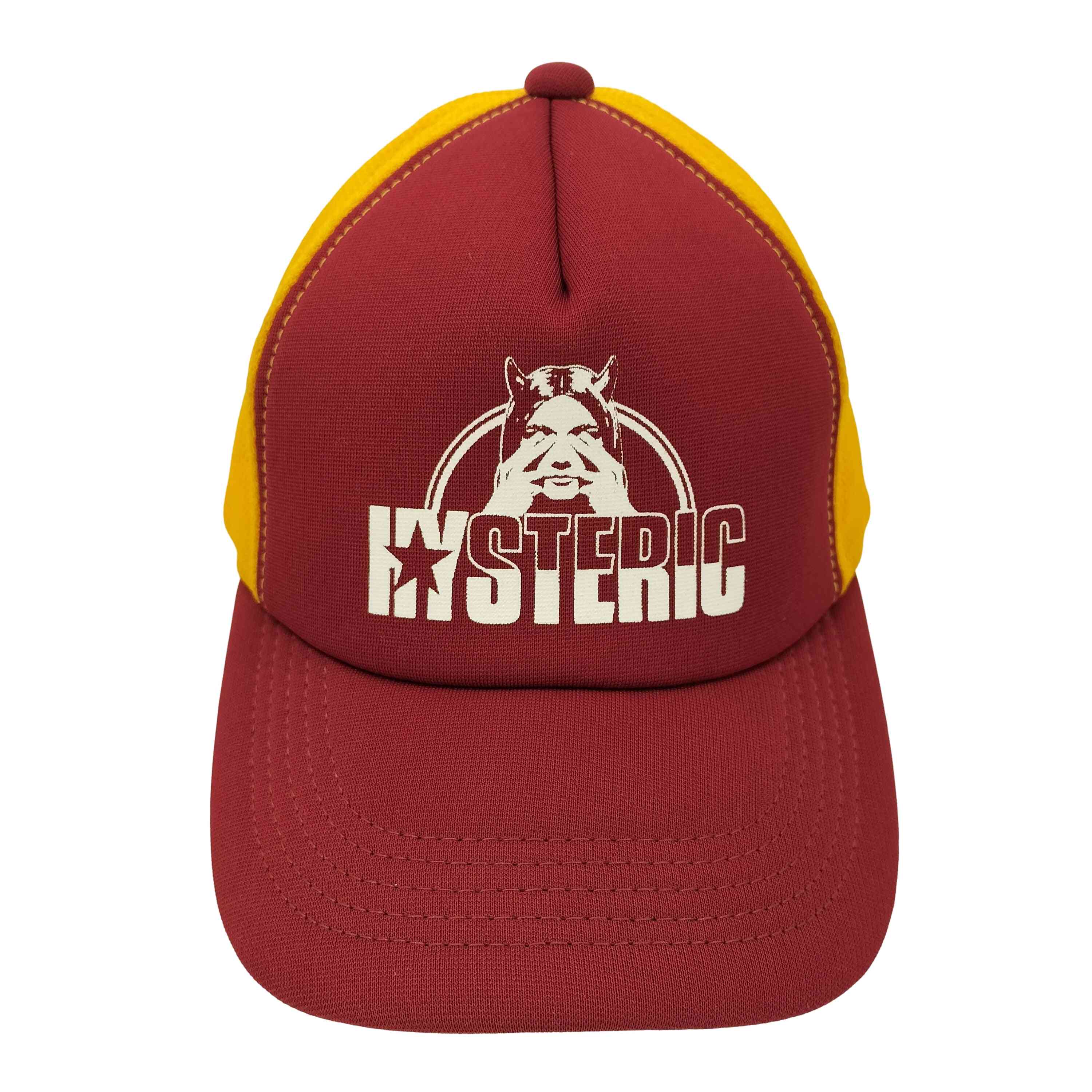 【中古】ヒステリックグラマー HYSTERIC GLAMOUR 20SS SEE NO EVIL Mesh Cap メッシュキャップ メンズ FREE