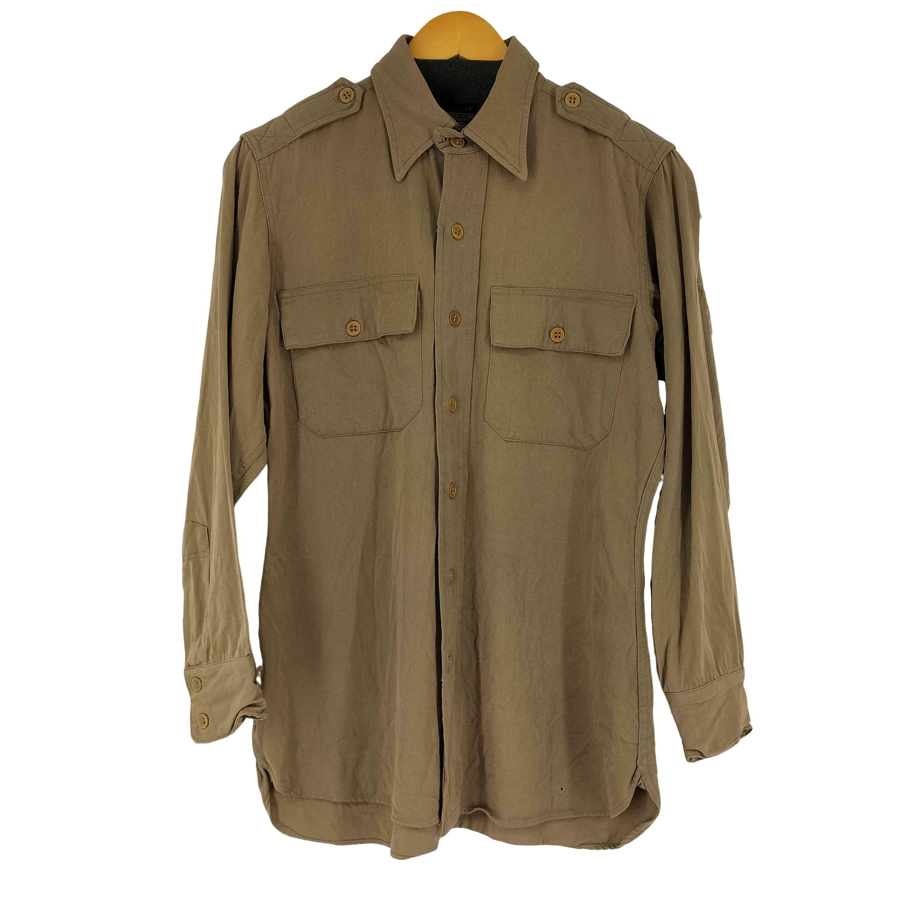 【中古】ユーズドフルギ USED古着 40S Elbeco REGULATION SHIRT メンズ 表記無