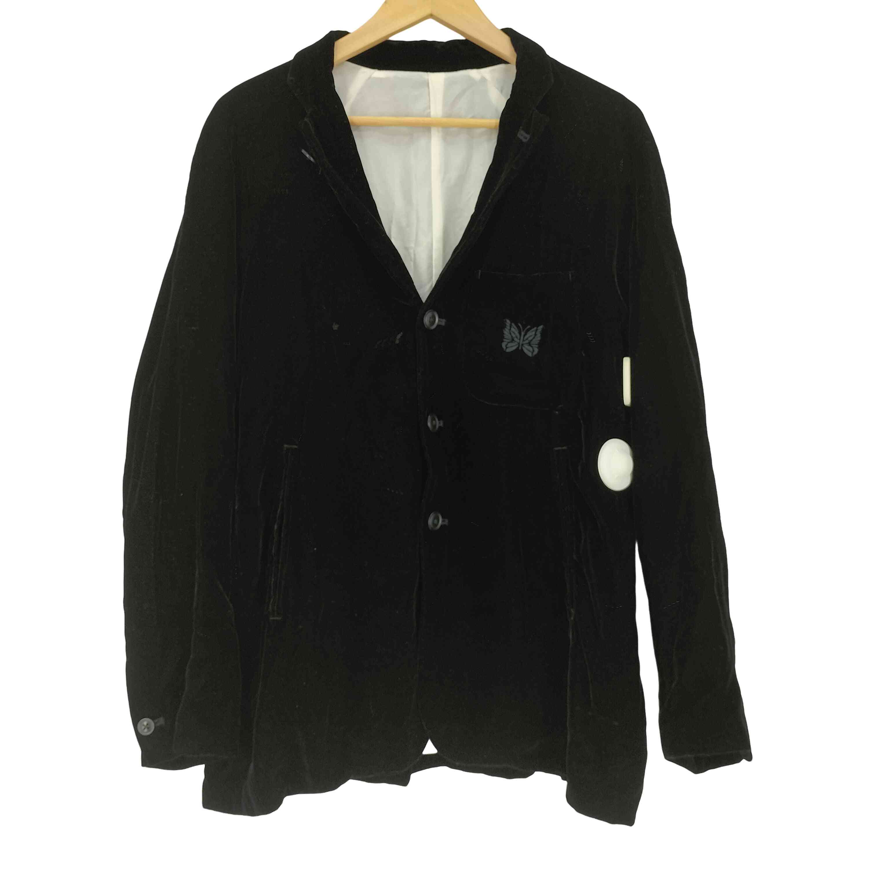 【中古】ニードルズ Needles 21AW 別注 ベロアテーラードジャケット メンズ JPN：XS