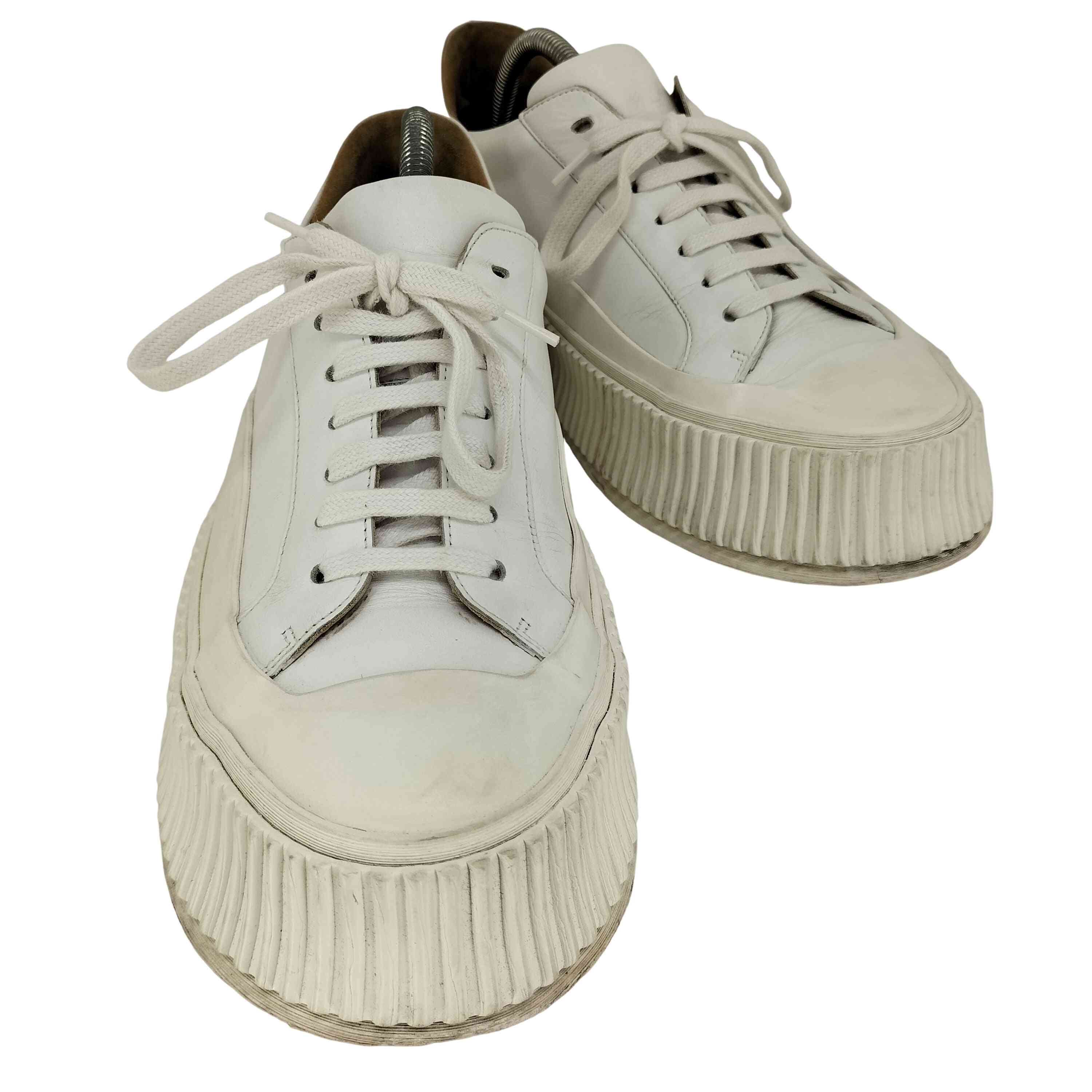 【中古】ジルサンダー JIL SANDER 22AW エスパニア製 プラットホーム スニーカー メンズ EUR：41