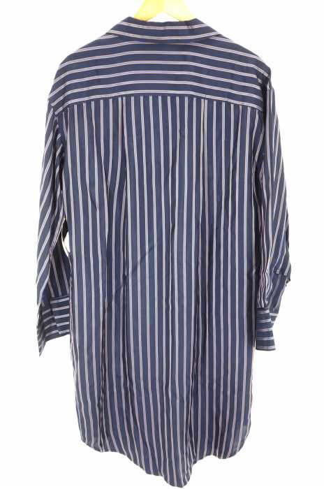 楽天市場 Christian Dada クリスチャンダダ シャツワンピース レディース 17年秋冬新作 黒系 紫系 Jpn 36 日本サイズ S M 相当 Striped Ripped Pyjama Shirt Dress 中古 ブランド古着バズストアbazzstore 0619 Bazzstore ブランド古着バズストア