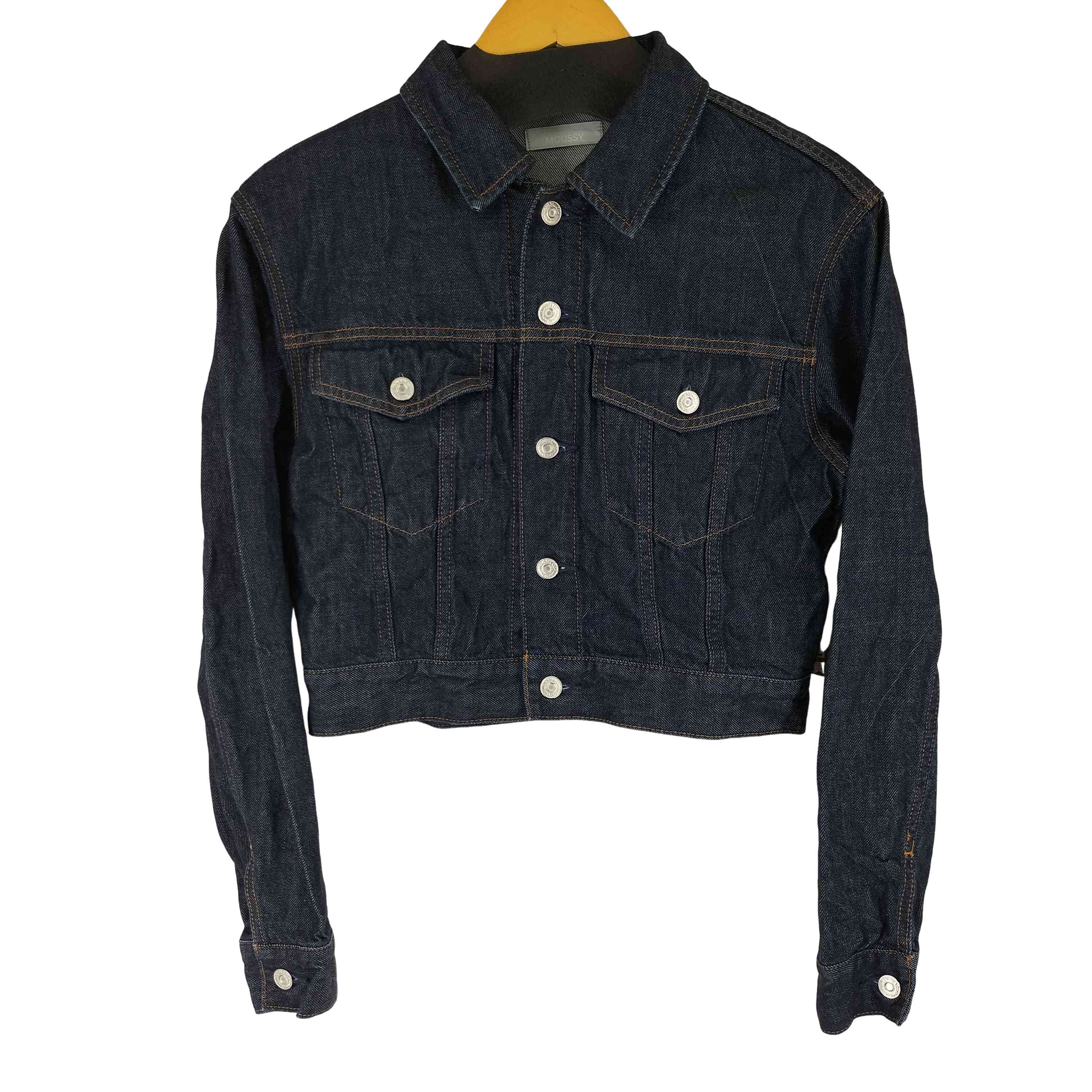 【中古】マウジー moussy 26SS TENCEL(TM) DENIM 遊撃手上衣 レディース FREE