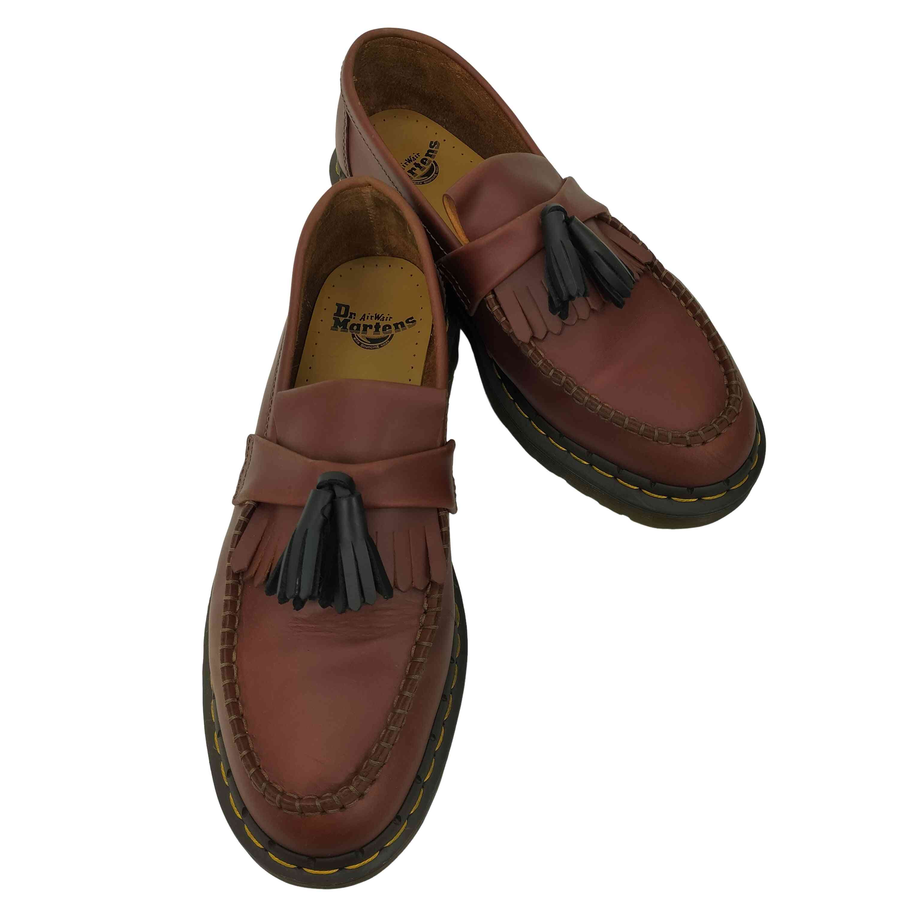【中古】ドクターマーチン Dr.Martens ADRIAN エイドリアン タッセル ローファー メンズ UK：8 ｜BAZZSTORE ブランド古着バズストア