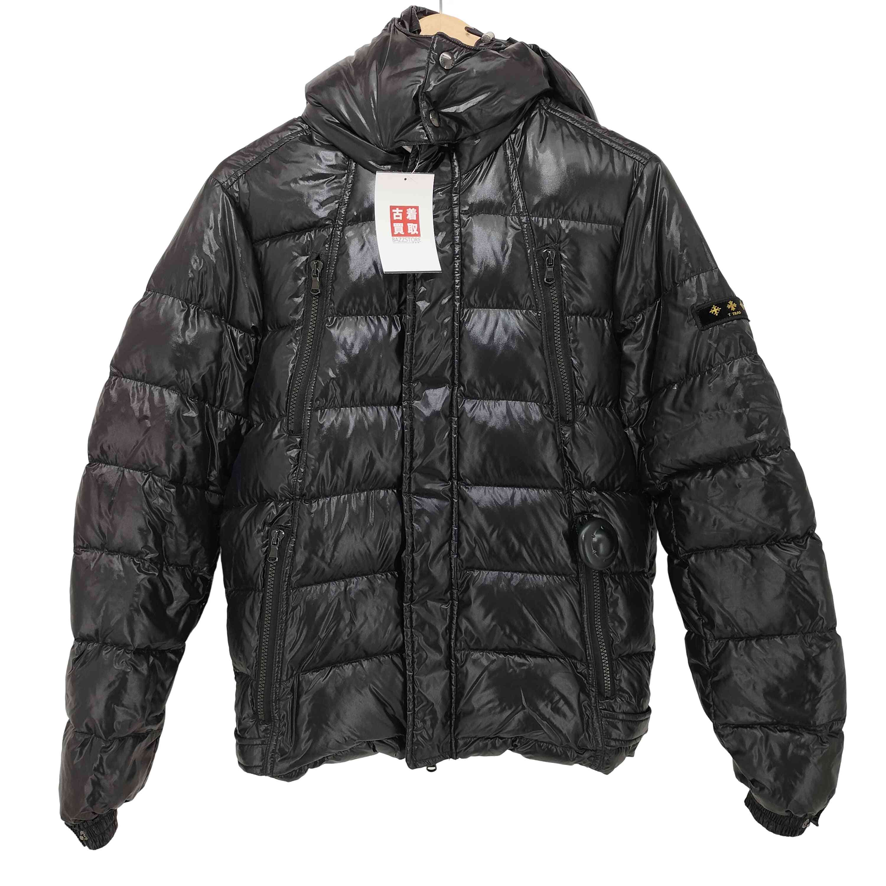 TATRAS◆ダウンジャケット/3/ナイロン/BLK/無地/MTA9SE4193 TATRAS タトラス ダウンジャケット 03 ブラック メンズ