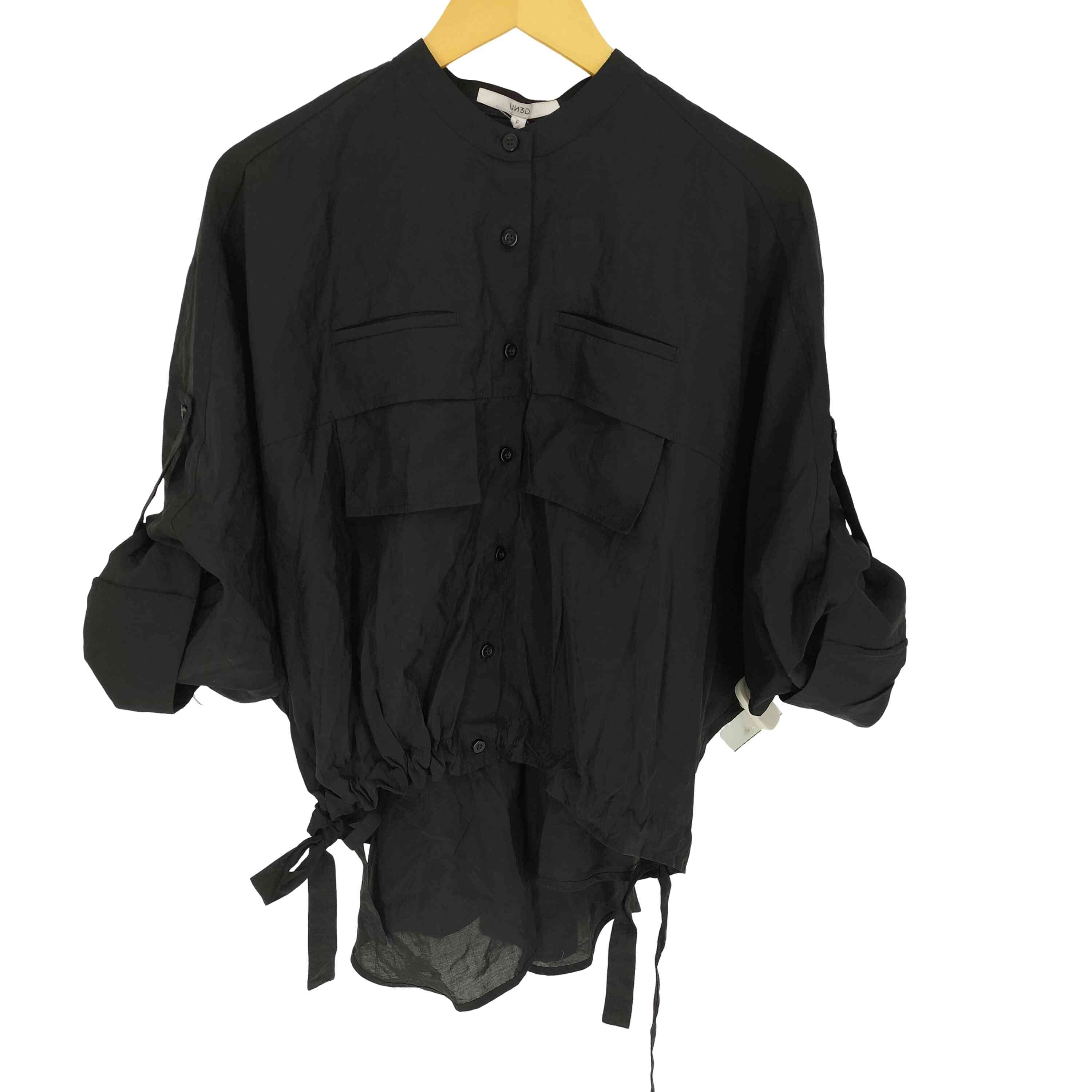 【中古】アンスリード UN3D. OUT POCKET DOLMAN SH アウトポケットドルマンシャツ レディース FREE