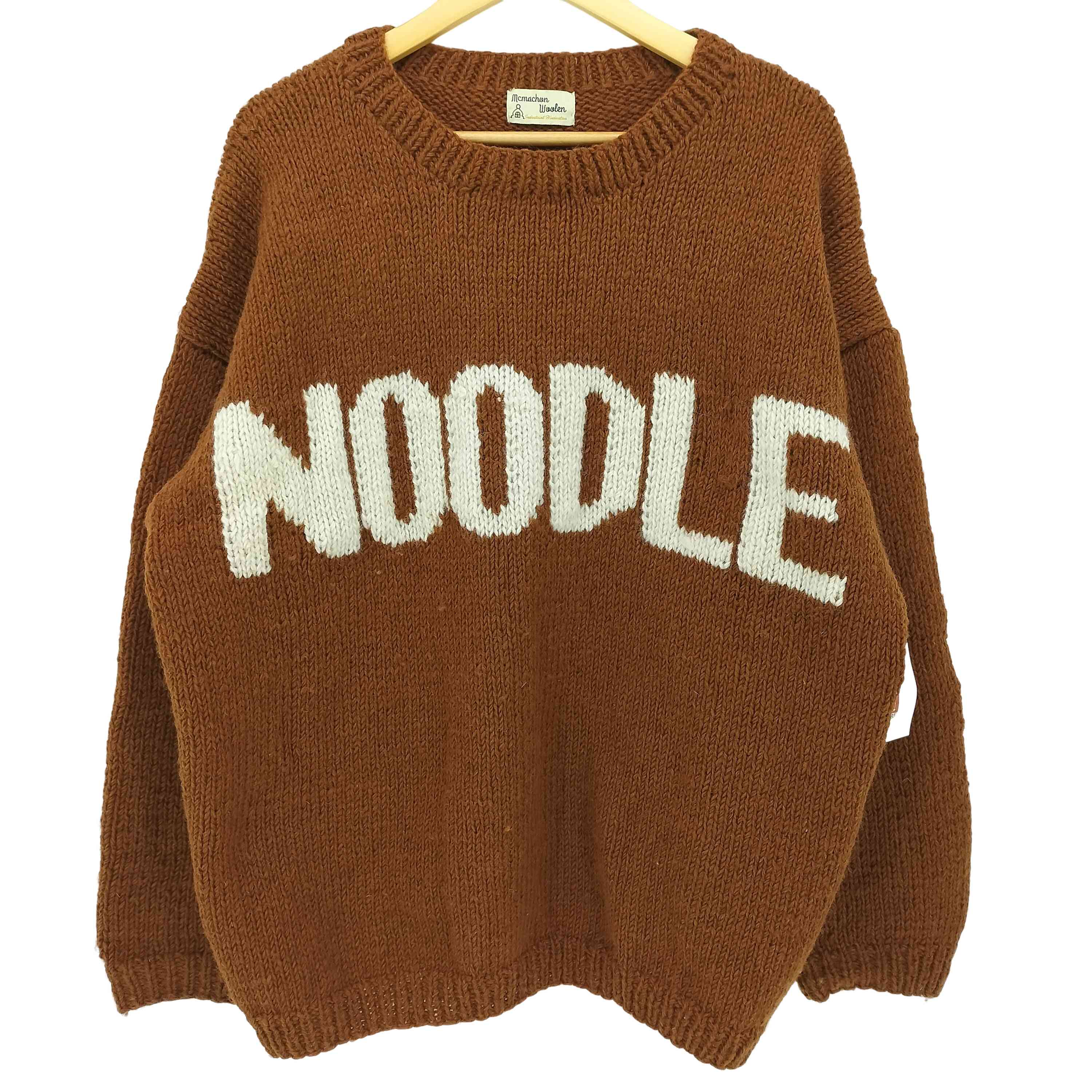 【中古】ユーズドフルギ USED古着 {{Mcmachan Woolen}} Crew Neck Knit-NOODLE メンズ 表記無 ｜BAZZSTORE ブランド古着バズストア 8,308円