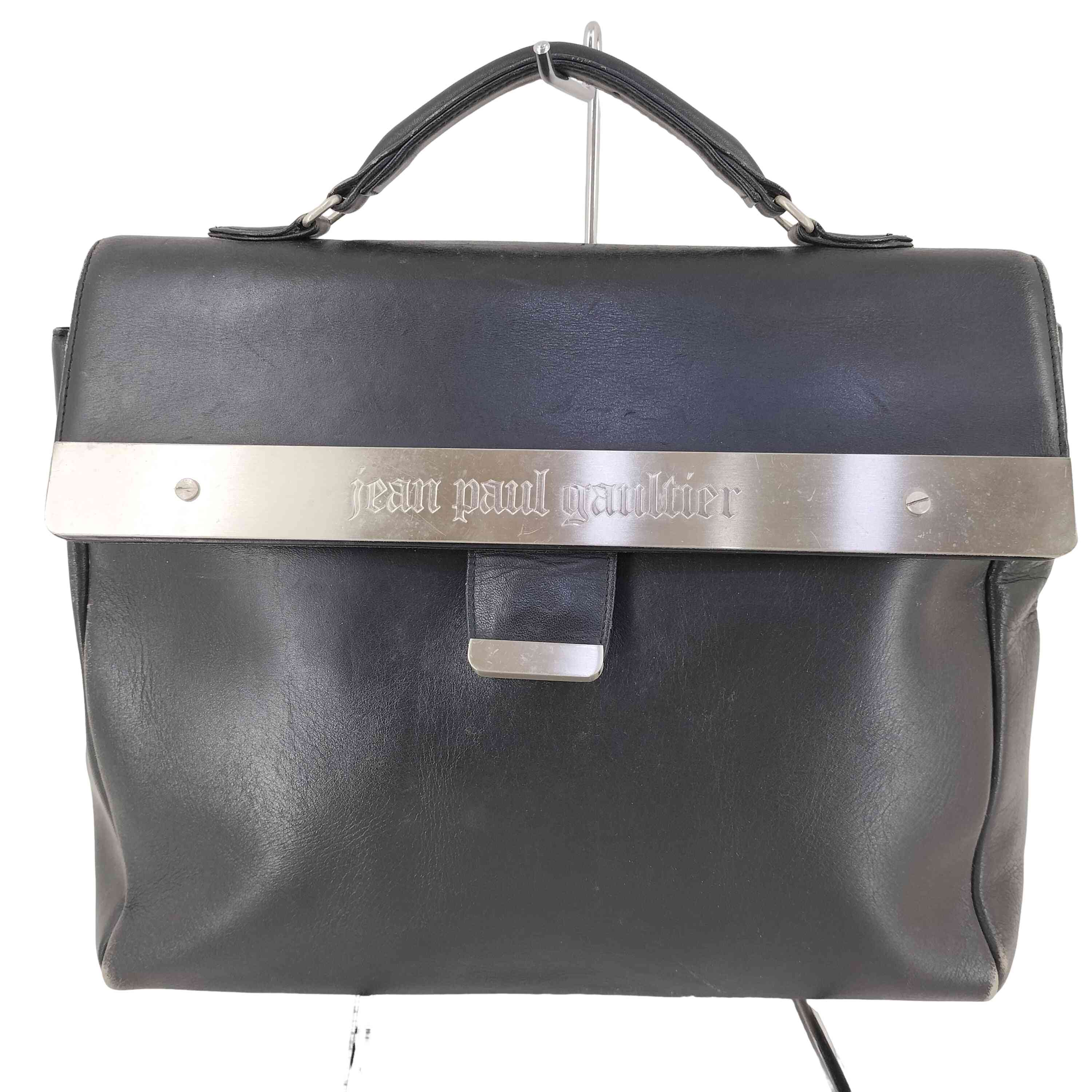 【中古】ジャンポールゴルチエ Jean Paul GAULTIER 金属元素お皿 サッチェルバッグ レディース 書きあらわす無