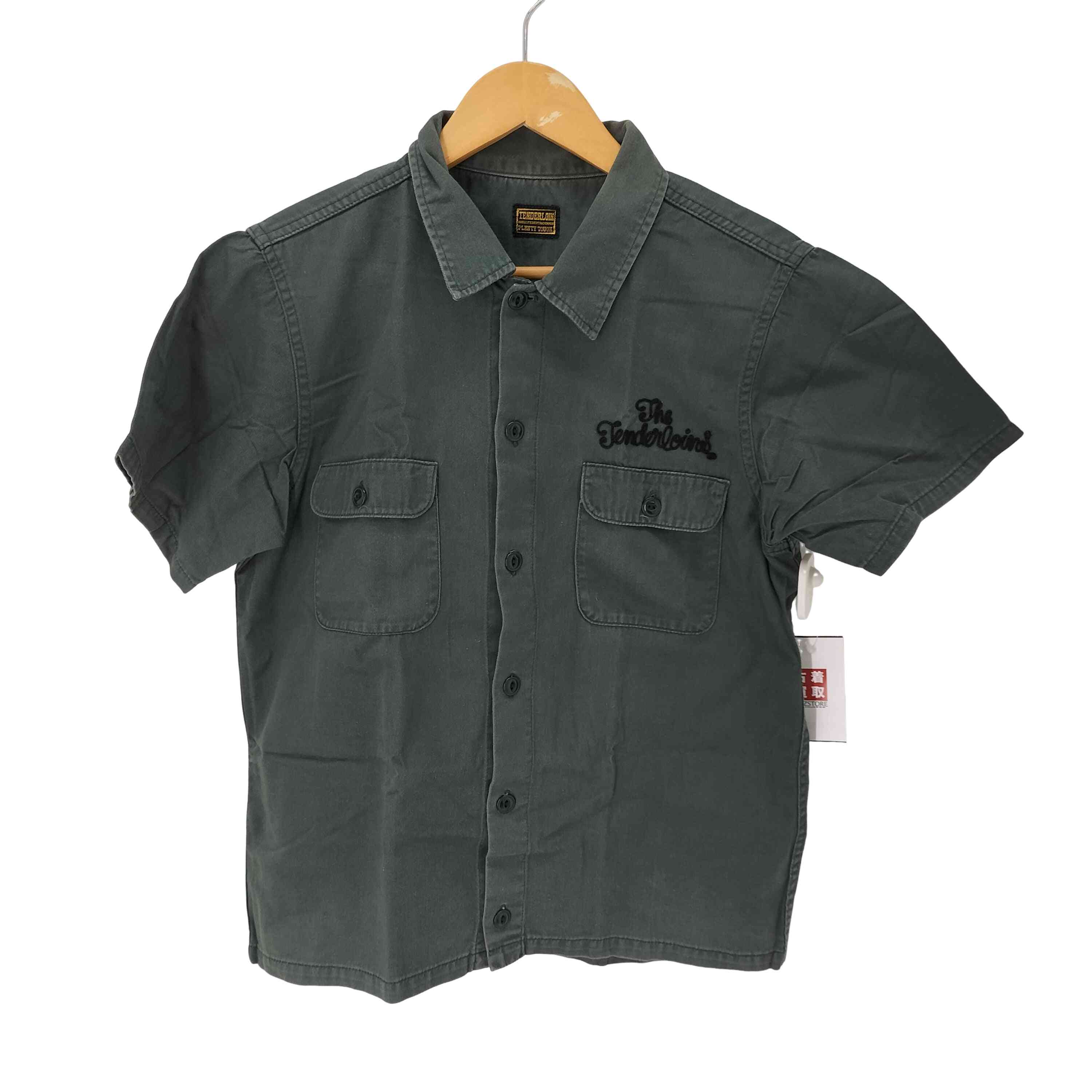 テンダーロイン　半袖シャツ 楽天市場】TENDERLOIN テンダーロイン シャツ サイズ:S ワッペン付き