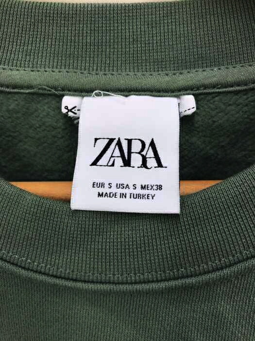 楽天市場 Zara ザラ スウェット トレーナー メンズ 緑系 Jpn S 日本サイズ S 相当 裏起毛クルーネックスウェット 中古 ブランド古着バズストアbazzstore 2909 Bazzstore ブランド古着バズストア