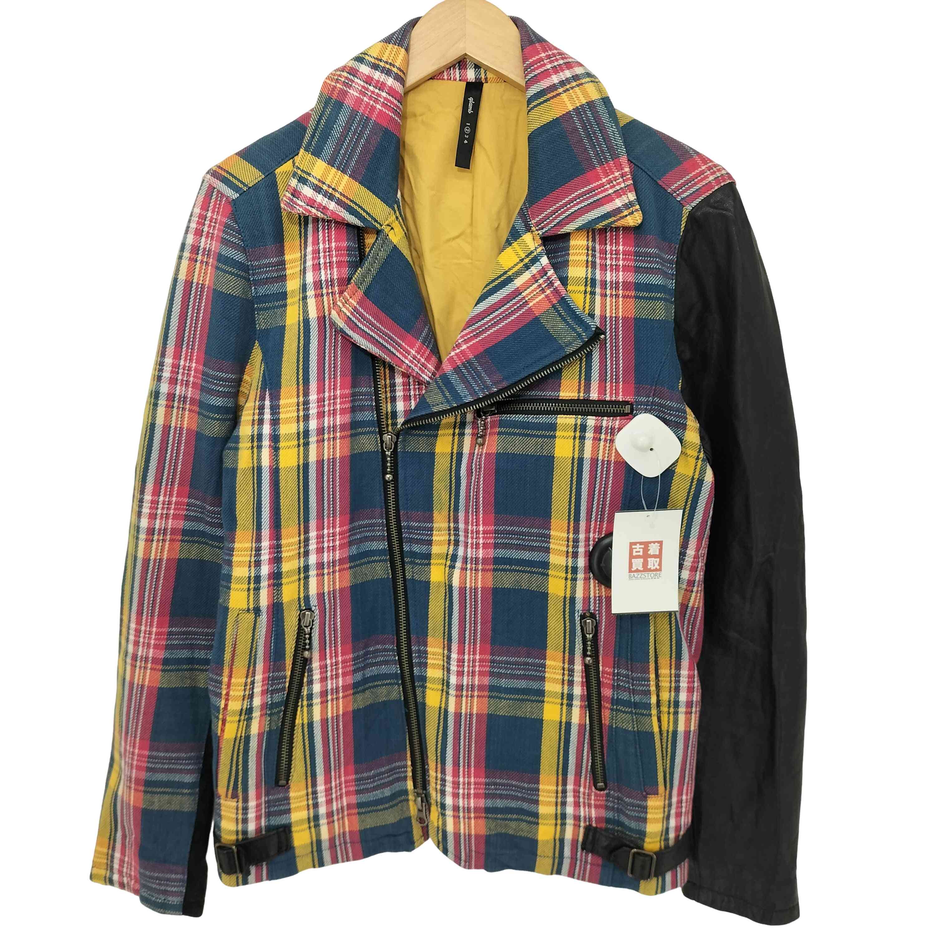 楽天市場】glamb グラム ジャケット サイズ:2 ラムレザー Dポケット